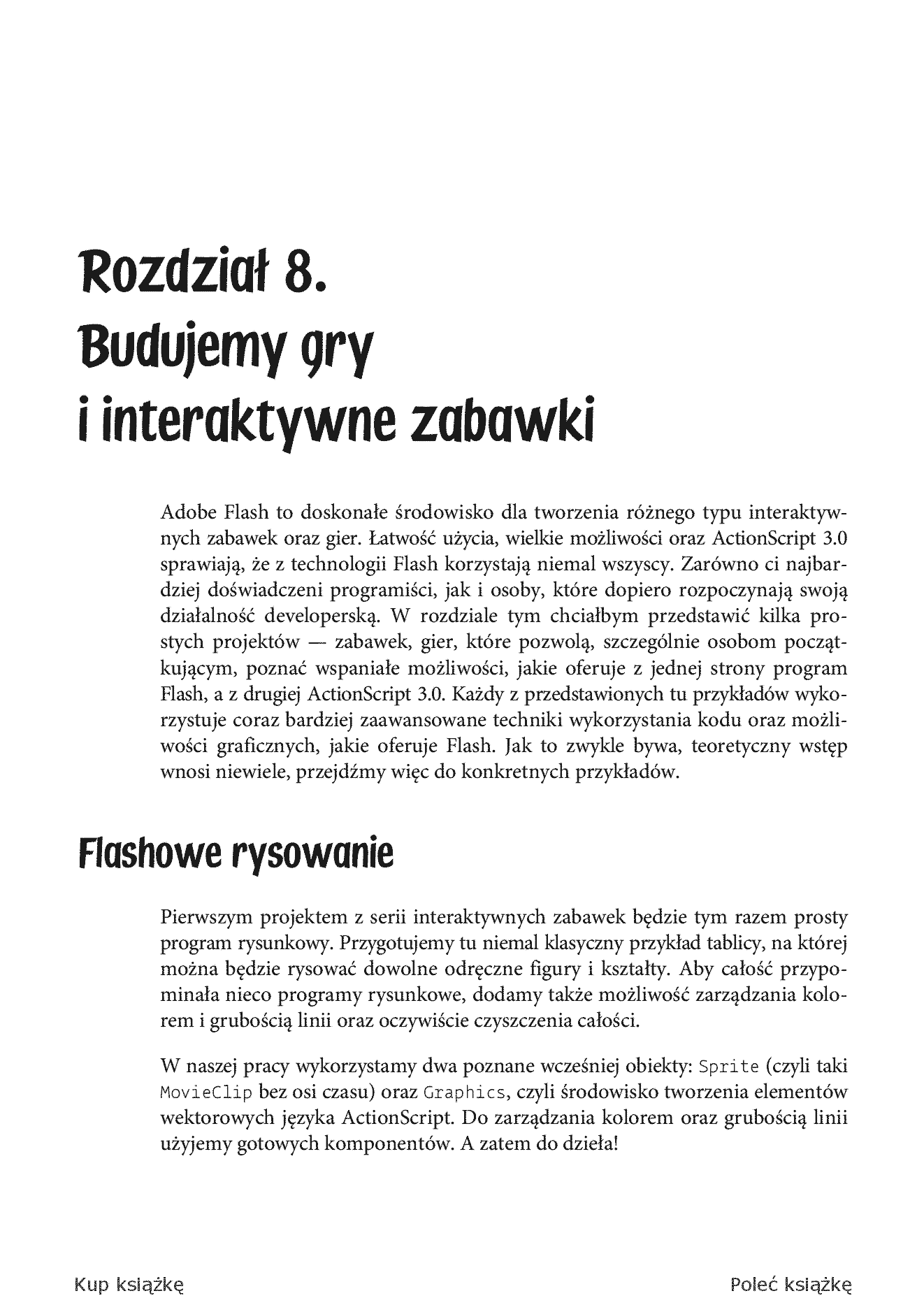 Fragment „Adobe Flash CS6 i ActionScript 3.0. Interaktywne projekty od podstaw” — strona 9 z 30