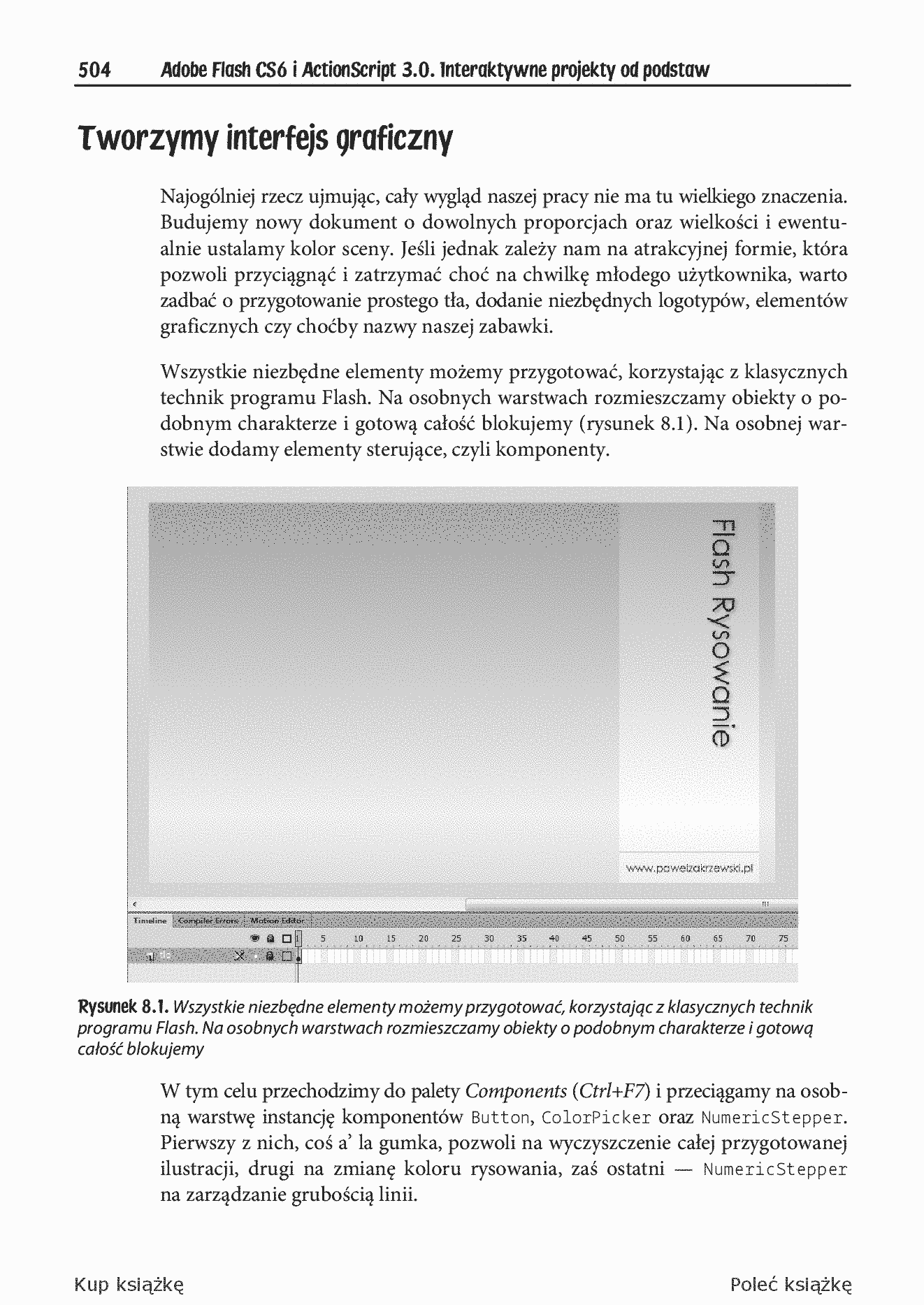 Fragment „Adobe Flash CS6 i ActionScript 3.0. Interaktywne projekty od podstaw” — strona 10 z 30