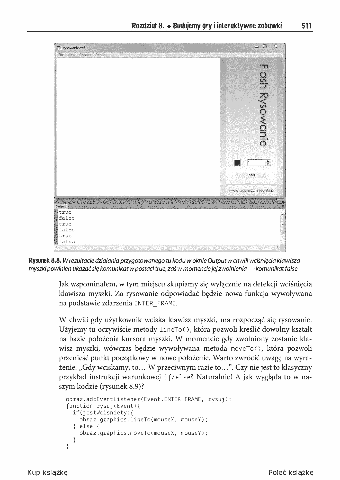 Fragment „Adobe Flash CS6 i ActionScript 3.0. Interaktywne projekty od podstaw” — strona 17 z 30