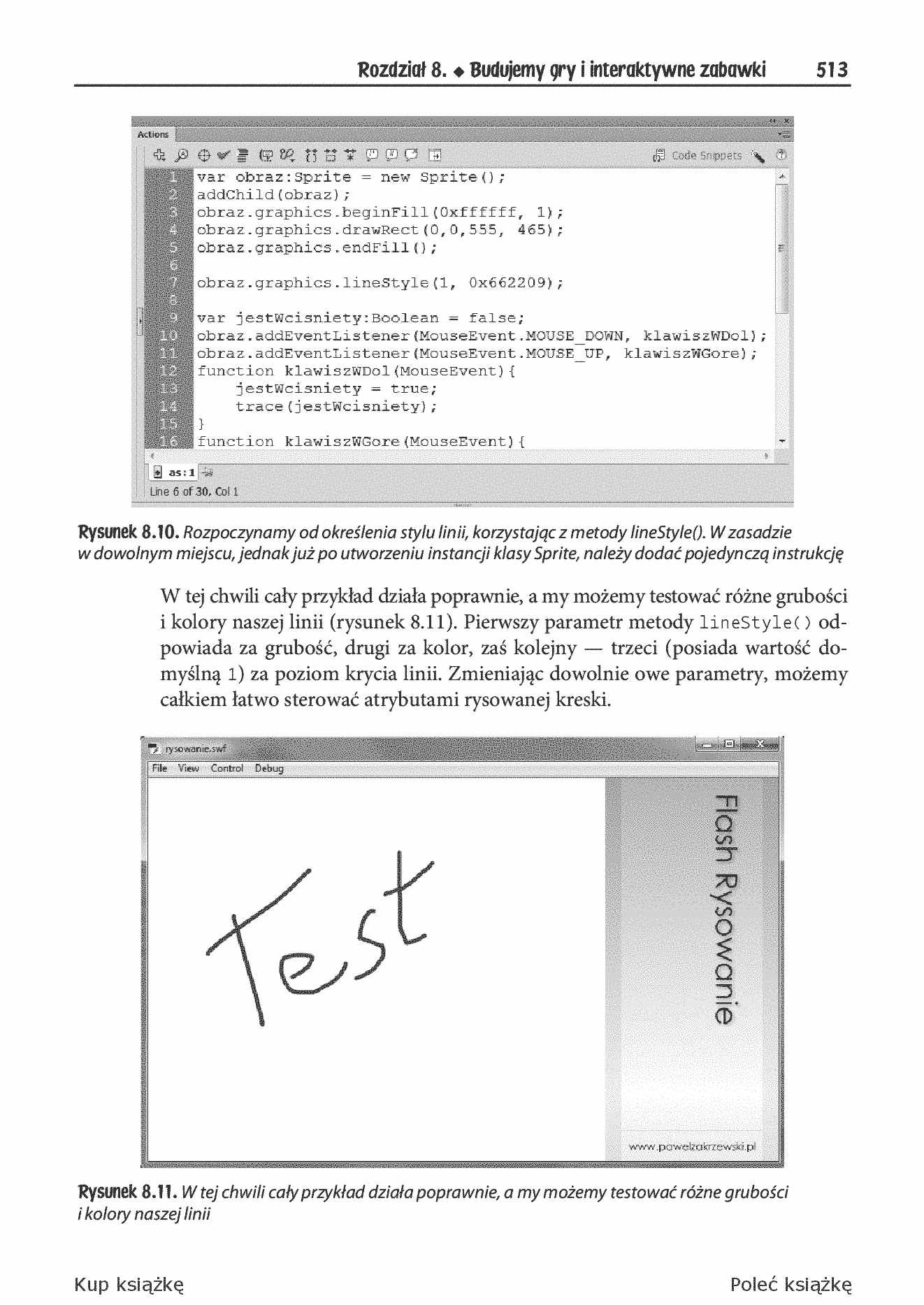 Fragment „Adobe Flash CS6 i ActionScript 3.0. Interaktywne projekty od podstaw” — strona 19 z 30
