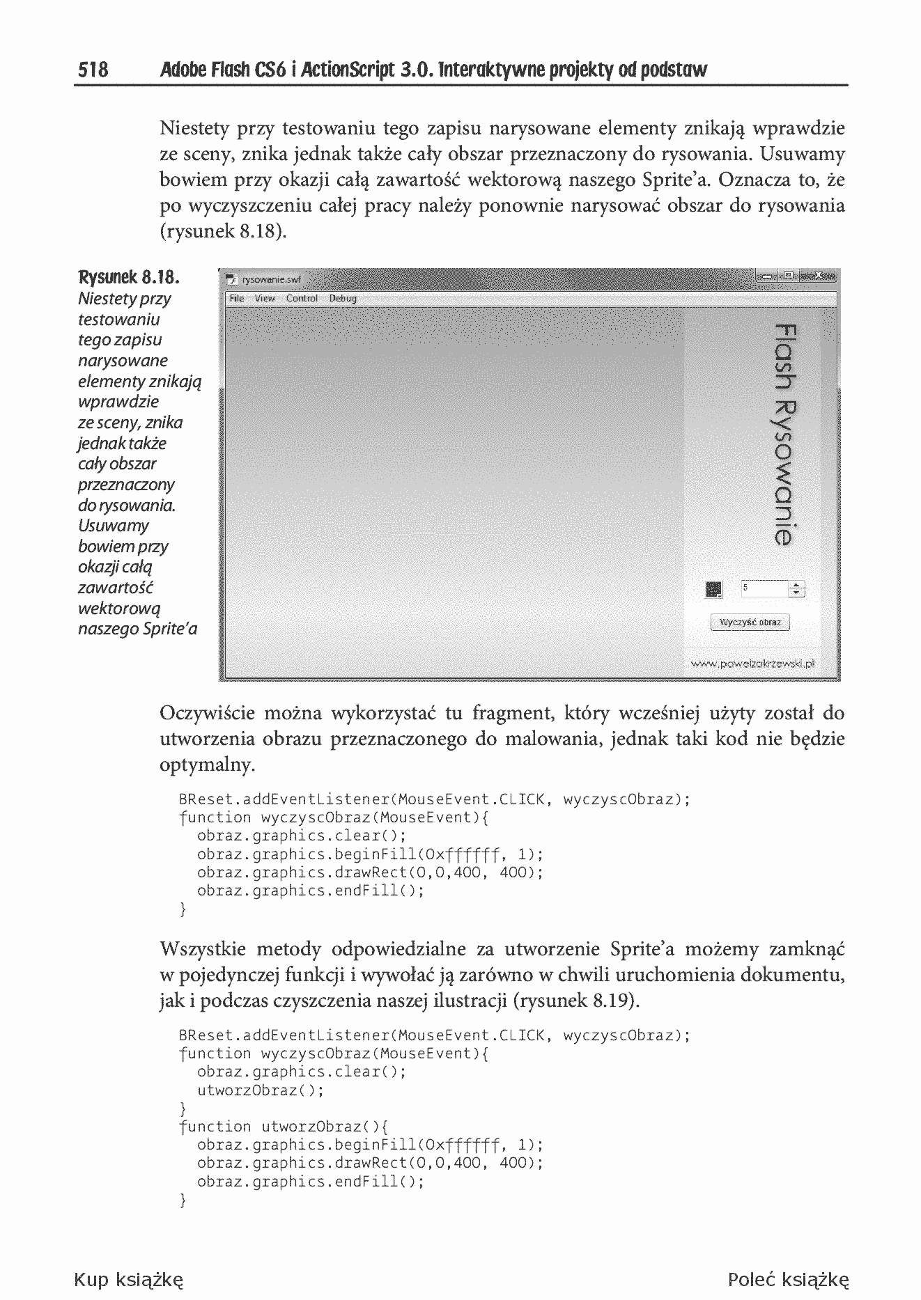 Fragment „Adobe Flash CS6 i ActionScript 3.0. Interaktywne projekty od podstaw” — strona 24 z 30