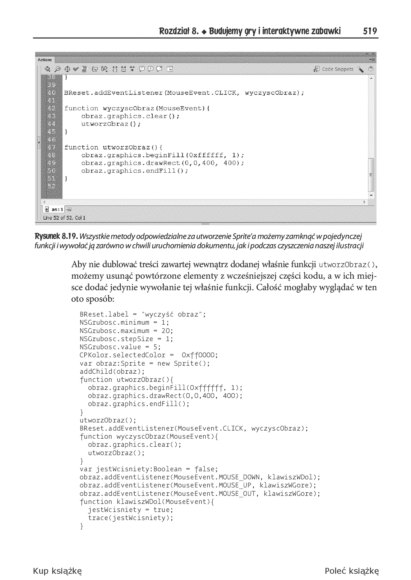 Fragment „Adobe Flash CS6 i ActionScript 3.0. Interaktywne projekty od podstaw” — strona 25 z 30