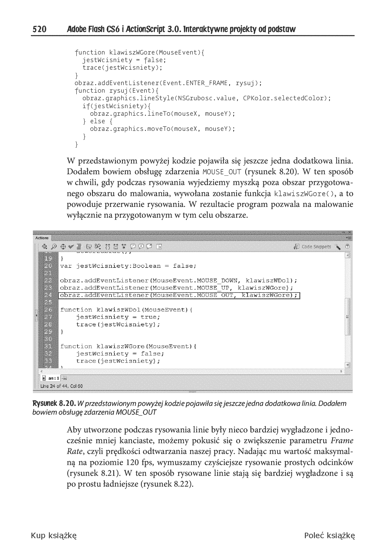 Fragment „Adobe Flash CS6 i ActionScript 3.0. Interaktywne projekty od podstaw” — strona 26 z 30