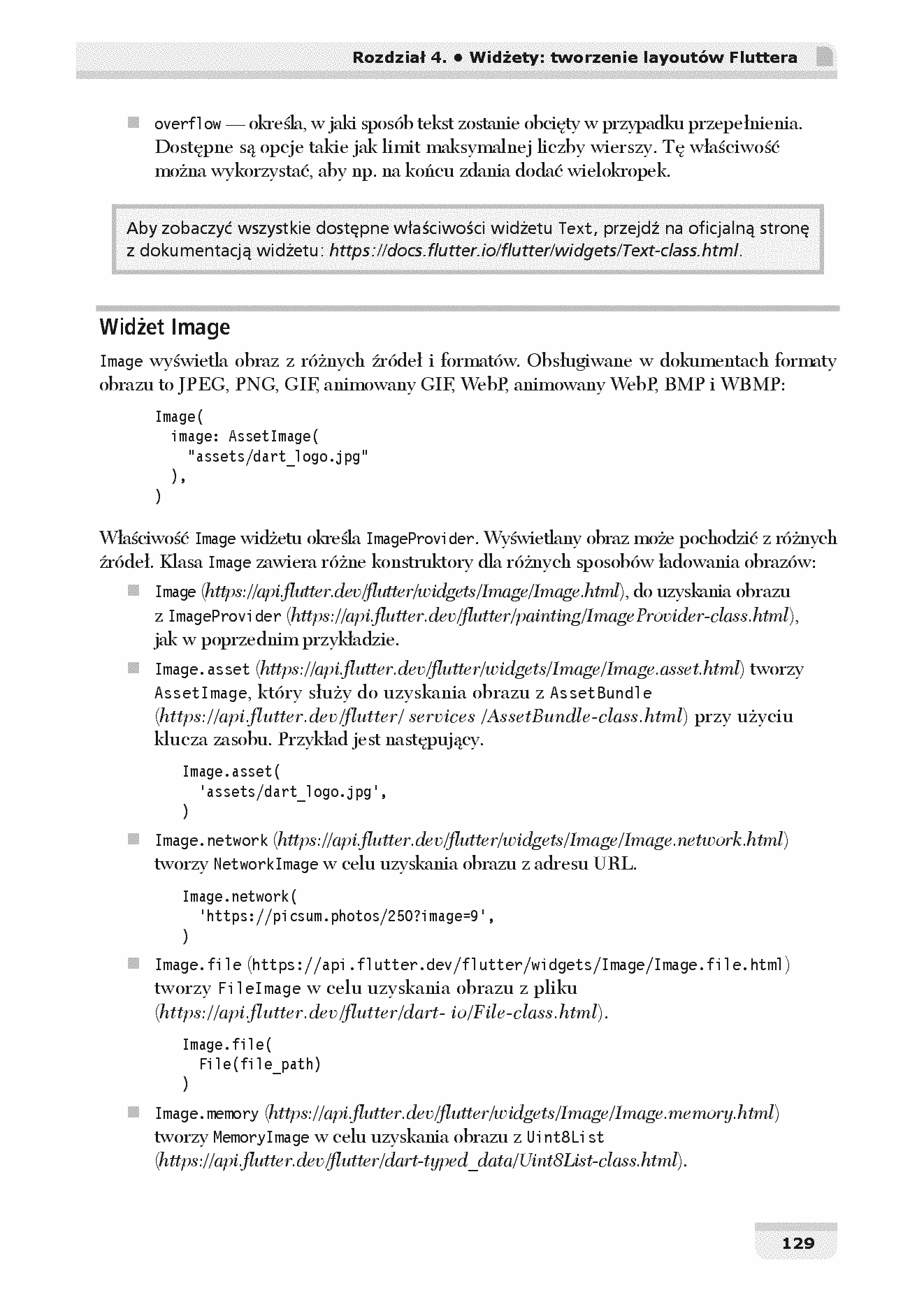 Fragment „Flutter i Dart 2 dla początkujących. Przewodnik dla twórców aplikacji mobilnych” — strona 21 z 30