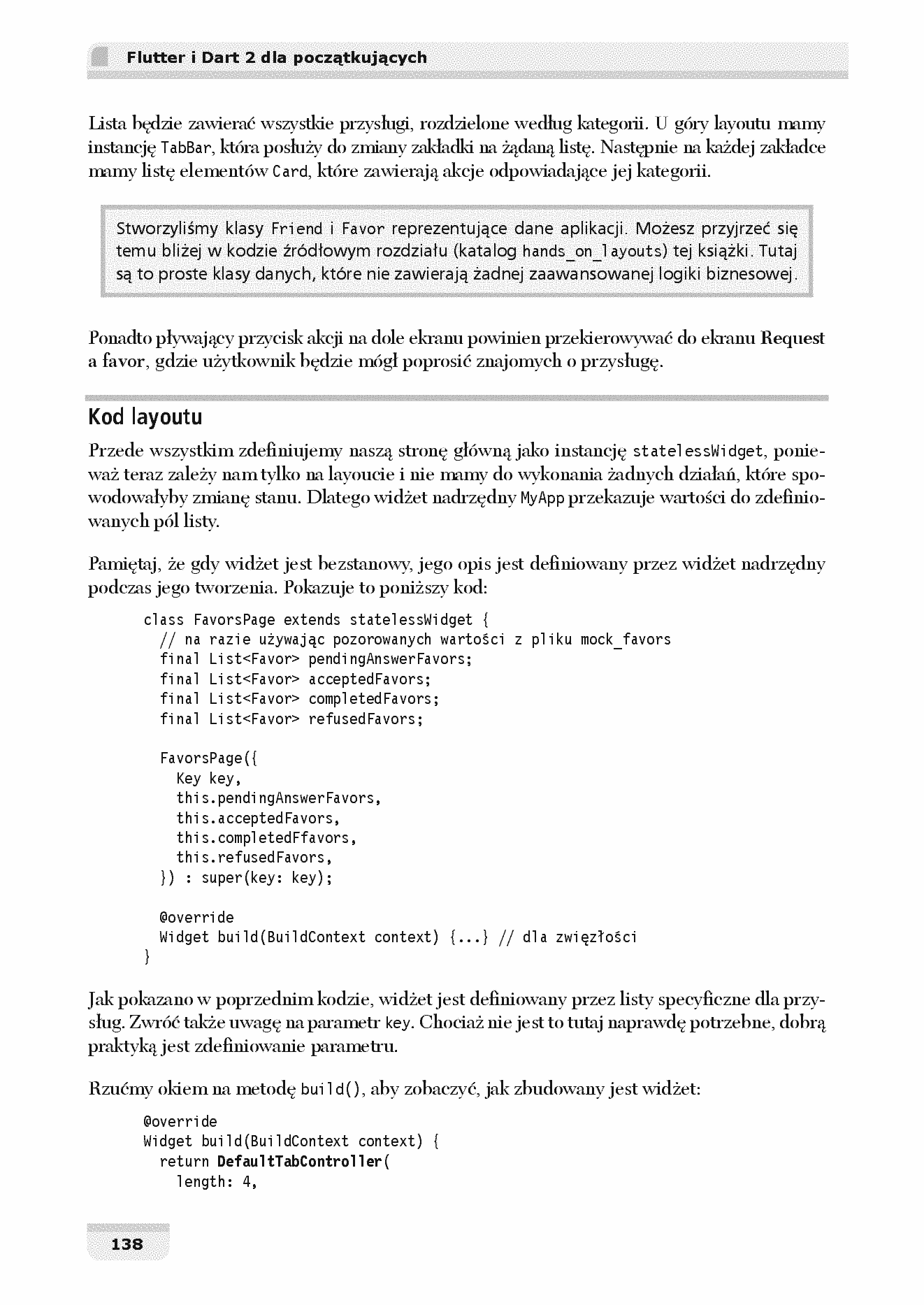 Fragment „Flutter i Dart 2 dla początkujących. Przewodnik dla twórców aplikacji mobilnych” — strona 30 z 30