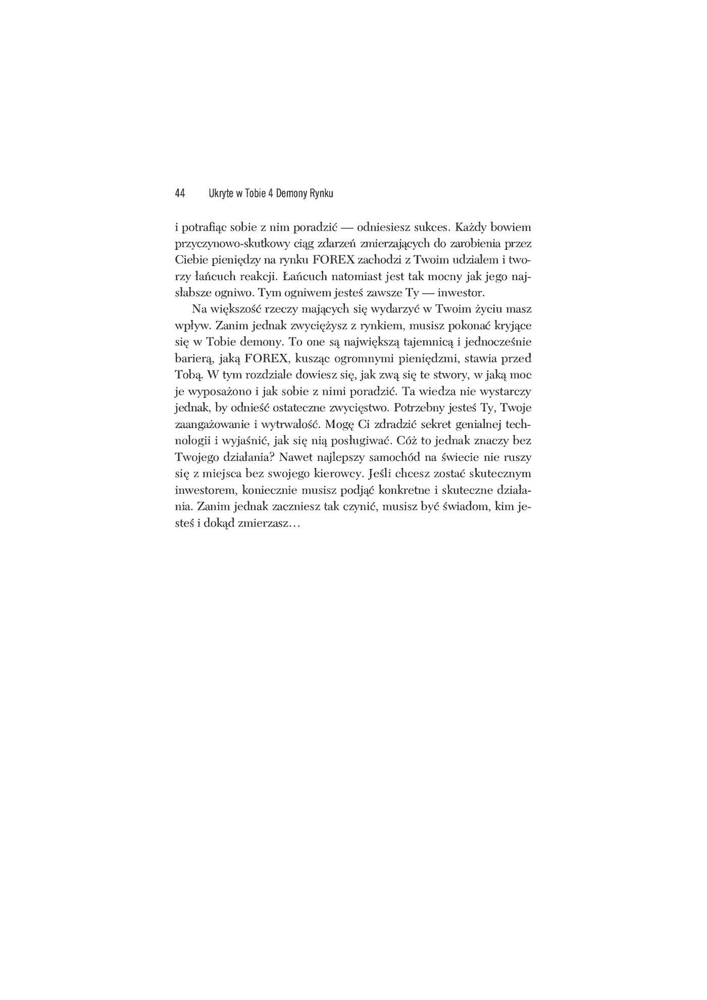 Fragment „FOREX - wyłącz emocje, włącz zyski. Przewodnik świadomego inwestora” — strona 6 z 17