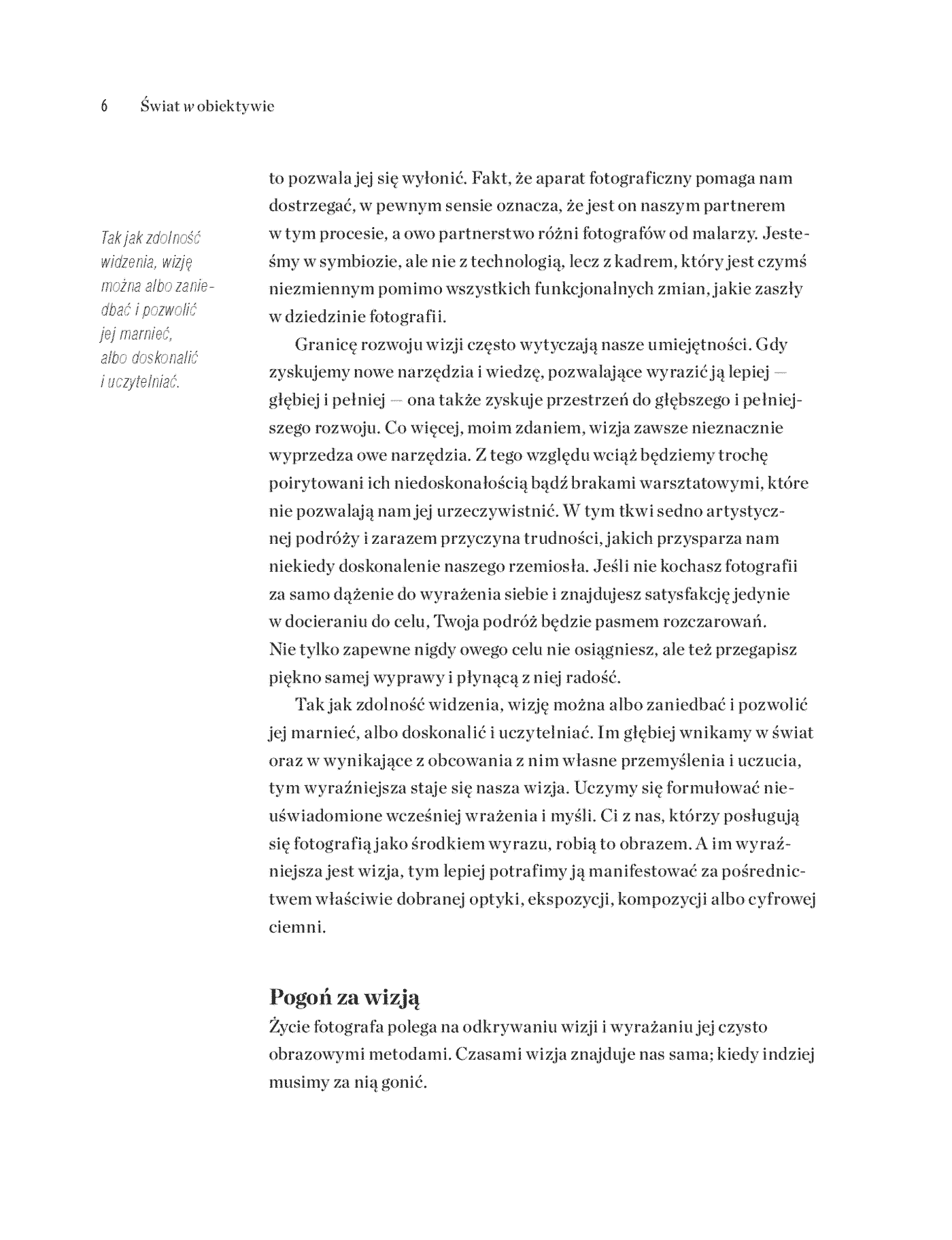 Fragment „Świat w obiektywie. W poszukiwaniu wizji. Wydanie X - rocznicowe” — strona 10 z 14
