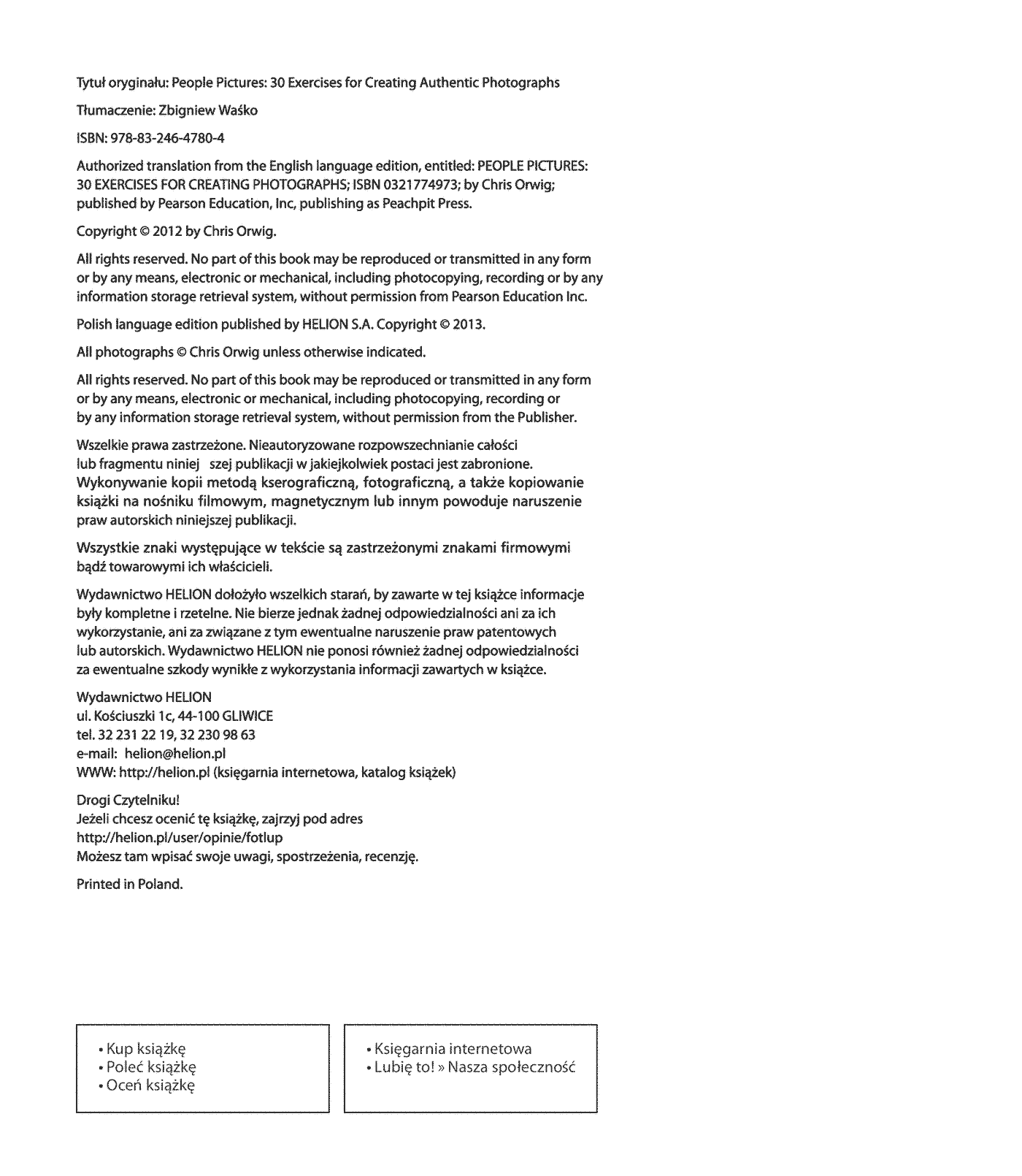 Fragment „Fotografowanie ludzi. O tworzeniu prawdziwych portretów” — strona 2 z 16