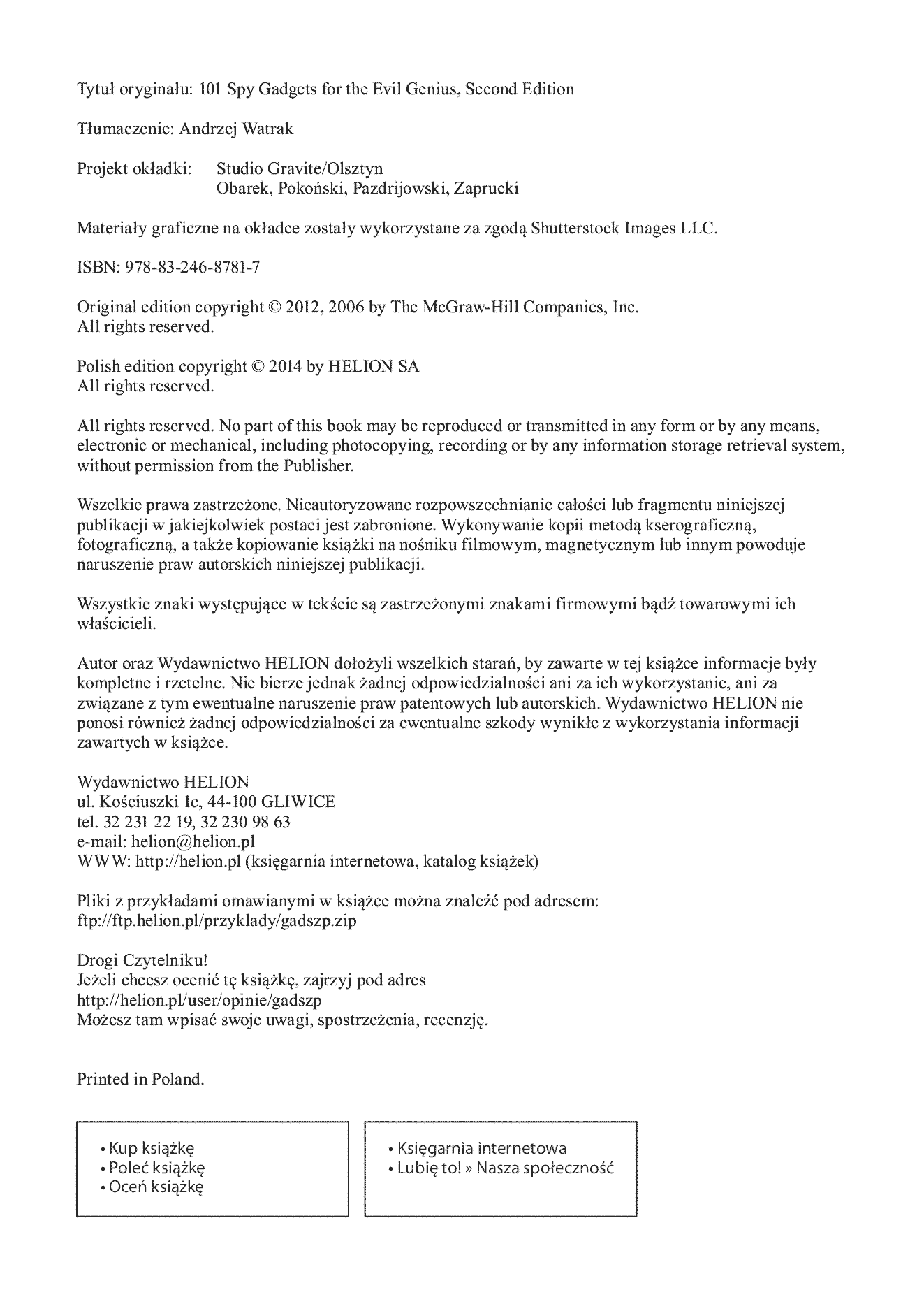 Fragment „Gadżety szpiegowskie. Szalony Geniusz” — strona 2 z 30