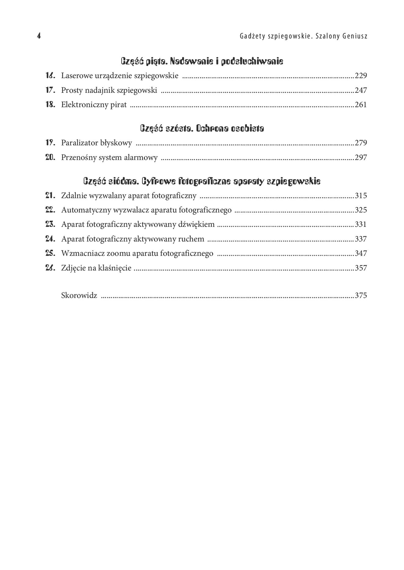 Fragment „Gadżety szpiegowskie. Szalony Geniusz” — strona 4 z 30