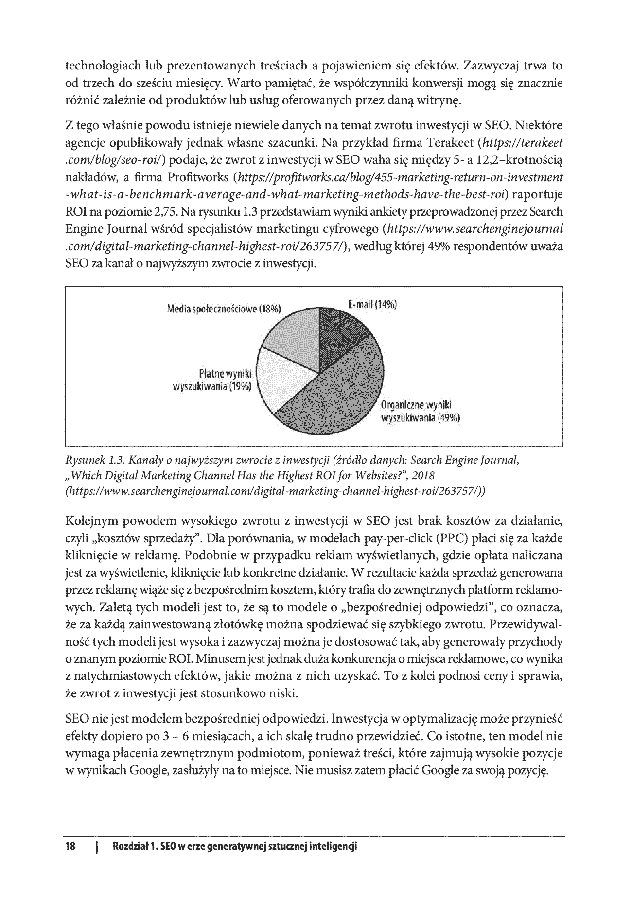 Fragment „Generatywna AI w SEO. Strategie AI-First. Jak zwiększyć jakość, wydajność i zyski” — strona 12 z 30