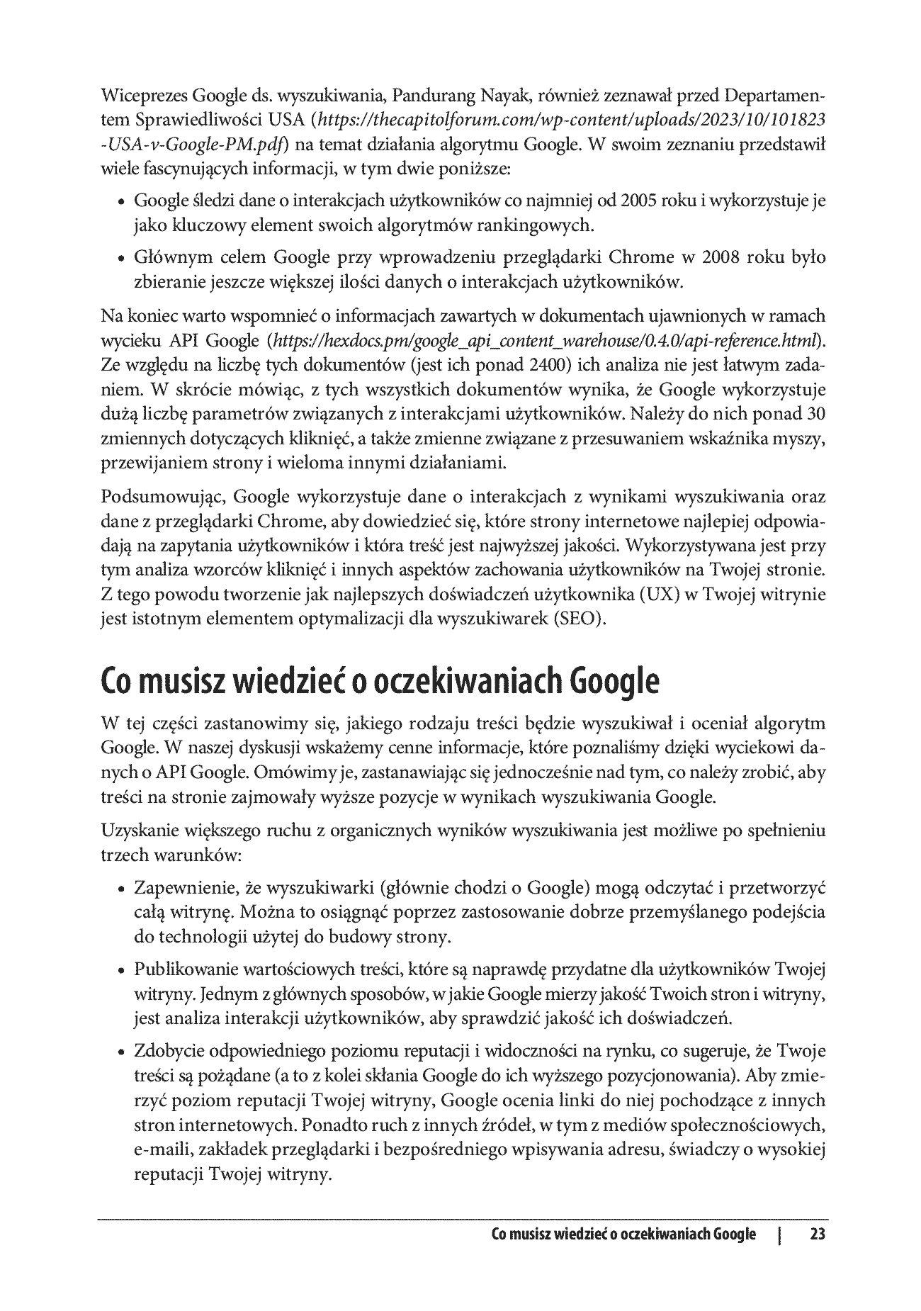 Fragment „Generatywna AI w SEO. Strategie AI-First. Jak zwiększyć jakość, wydajność i zyski” — strona 17 z 30
