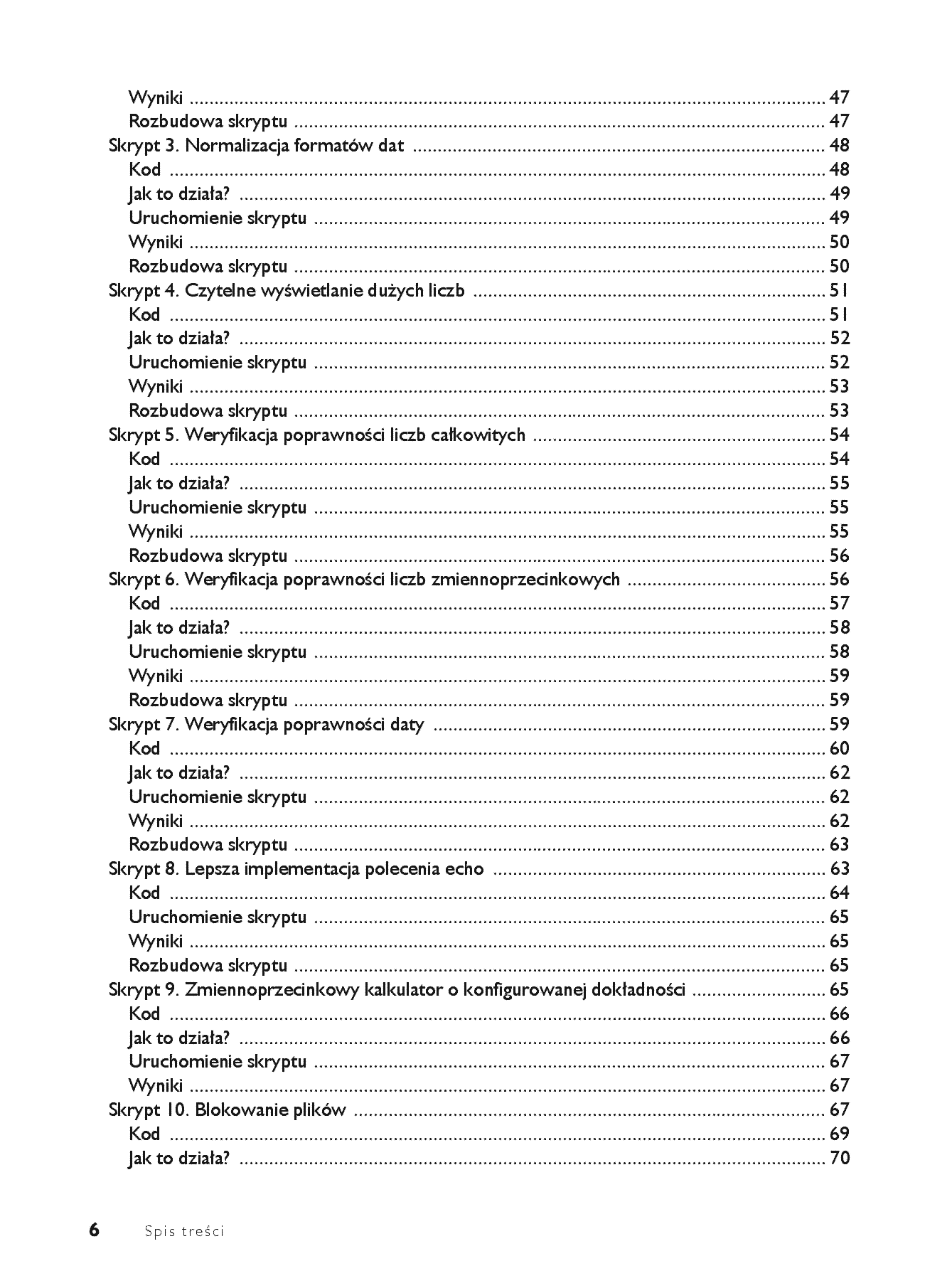 Fragment „Genialne skrypty powłoki. Ponad 100 rozwiązań dla systemów Linux, macOS i Unix” — strona 4 z 30