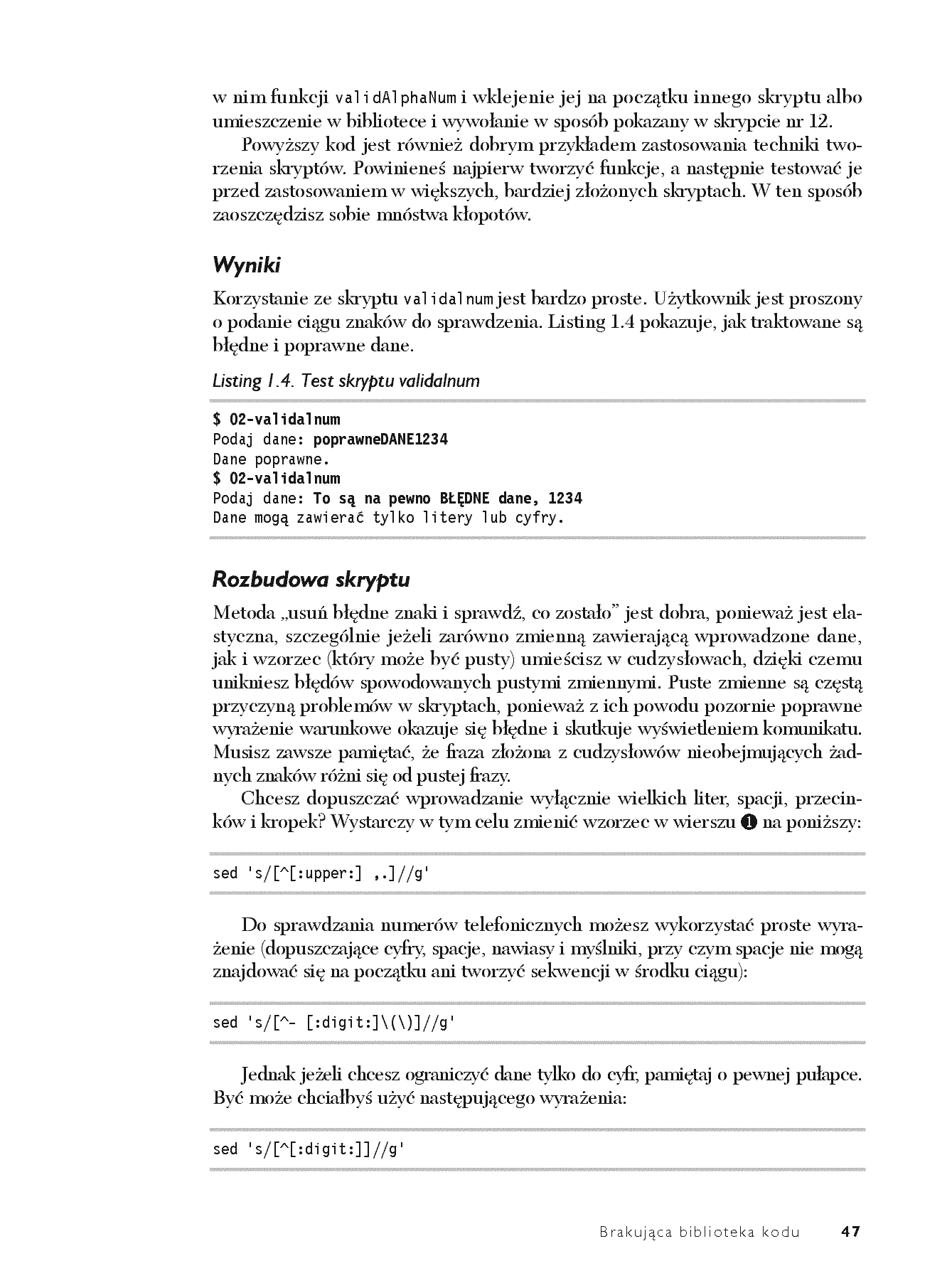 Fragment „Genialne skrypty powłoki. Ponad 100 rozwiązań dla systemów Linux, macOS i Unix” — strona 27 z 30