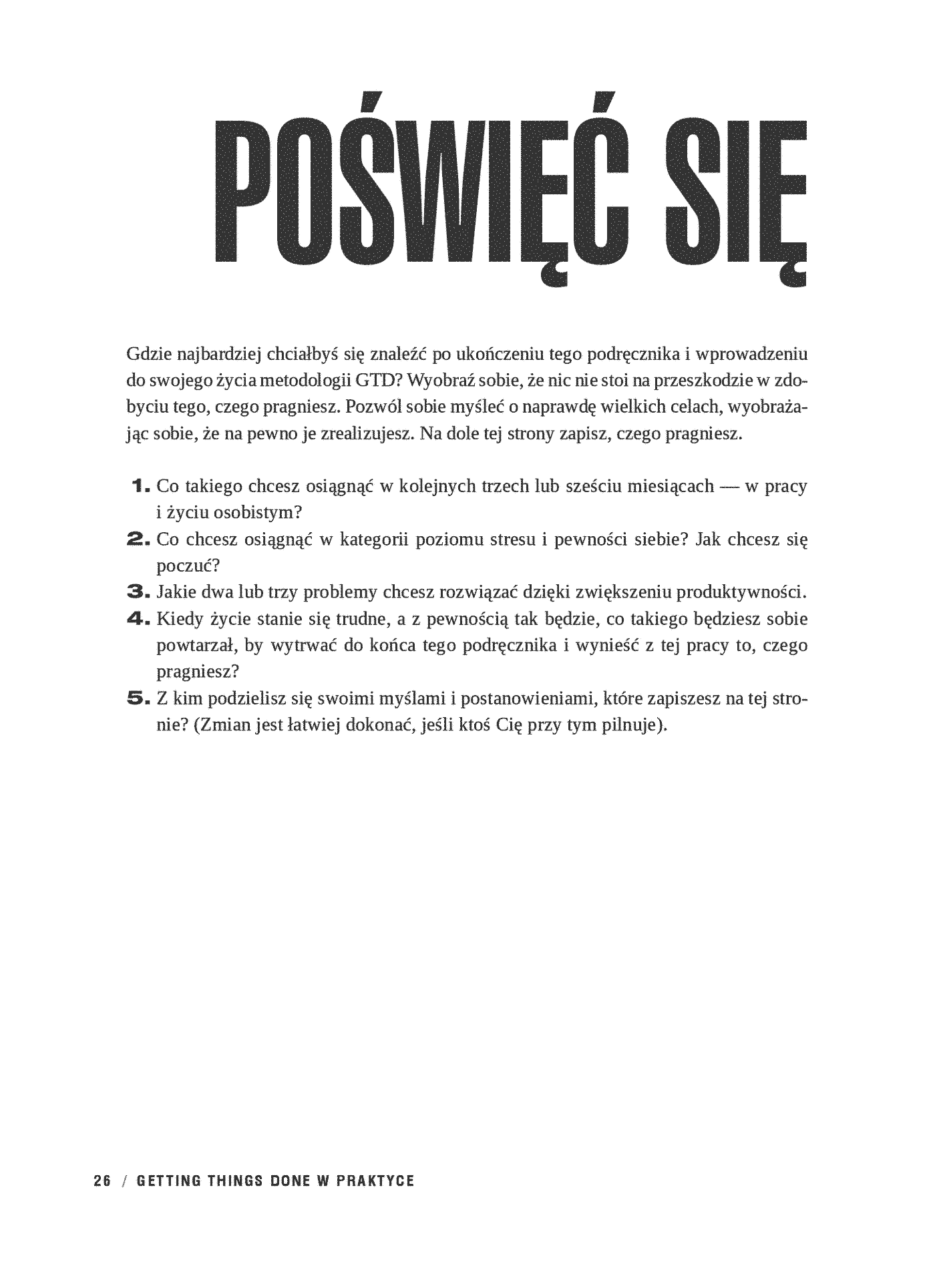 Fragment „Getting Things Done w praktyce. 10 kroków do efektywności bez stresu” — strona 22 z 28