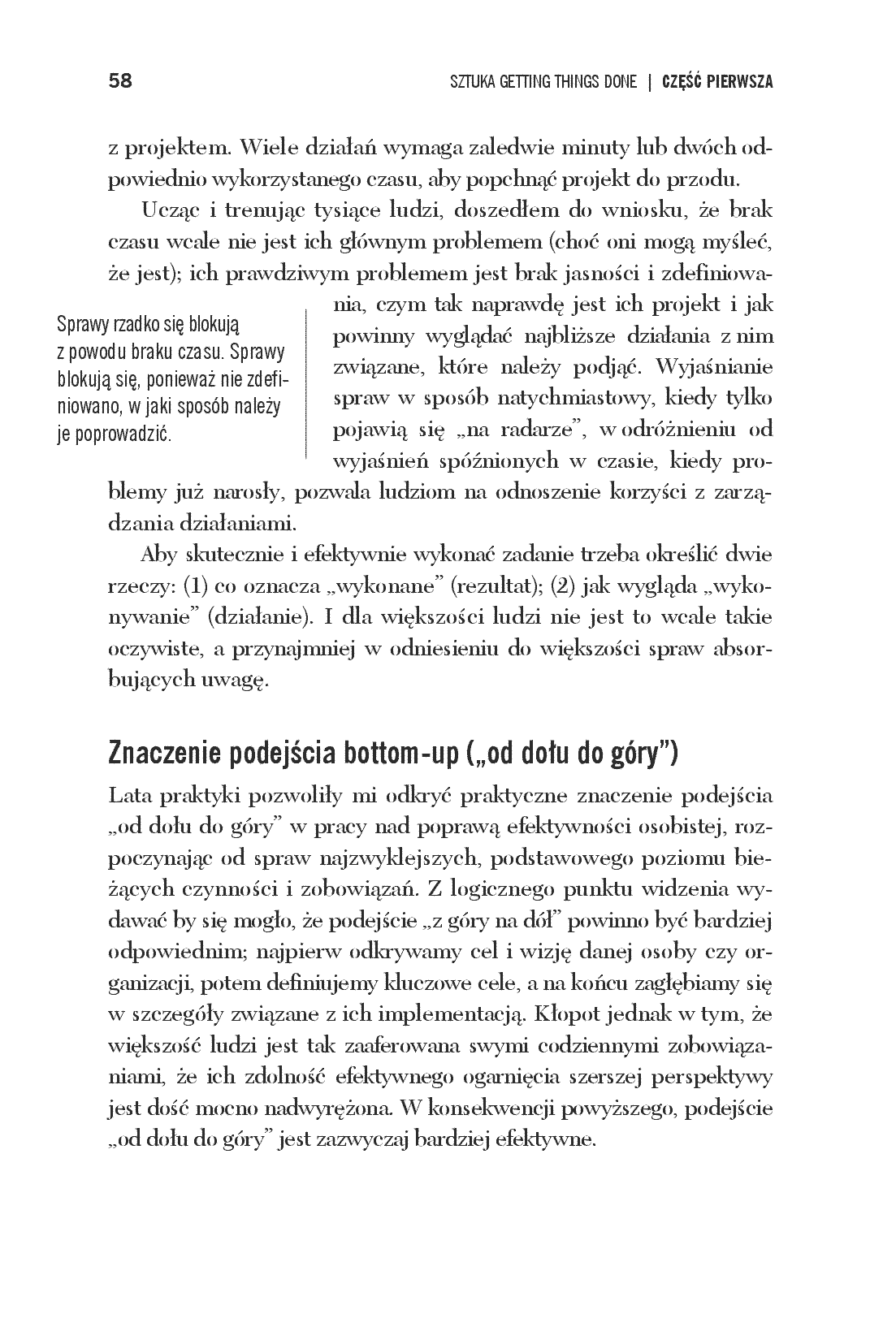 Fragment „Getting Things Done, czyli sztuka bezstresowej efektywności. Wydanie II” — strona 28 z 30