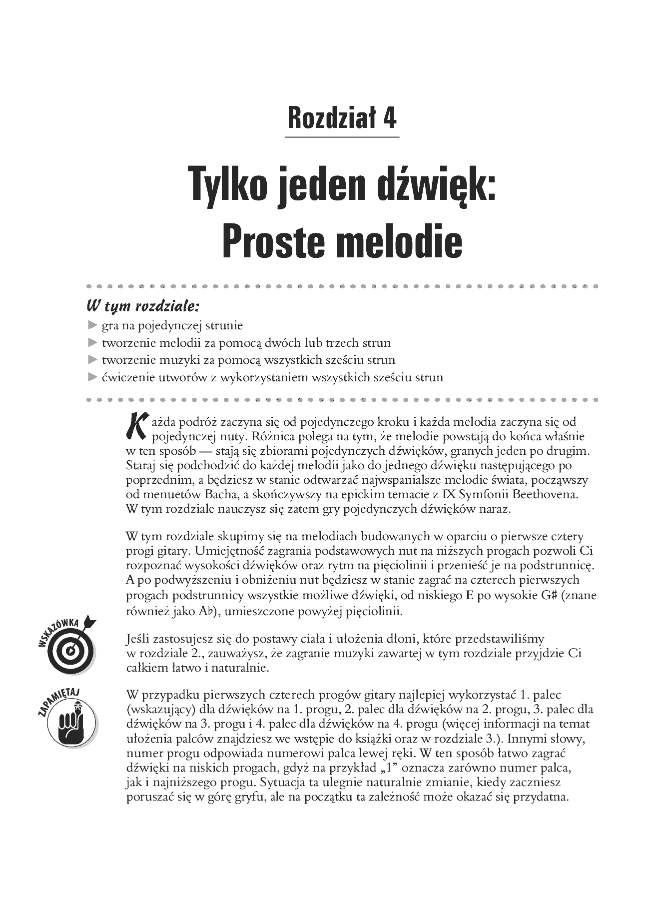 Fragment „Gitara klasyczna dla bystrzaków” — strona 9 z 30