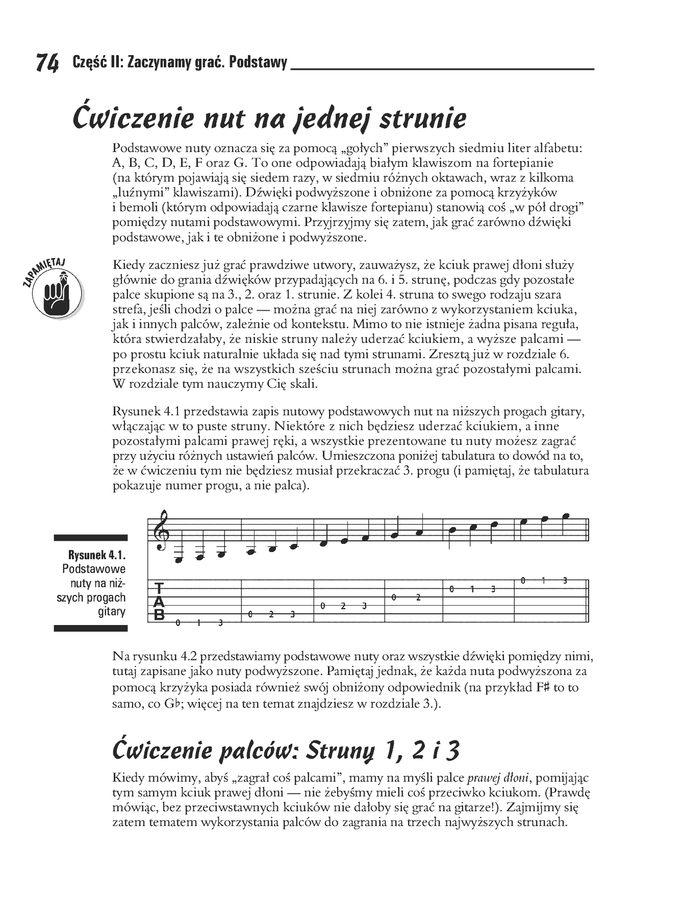 Fragment „Gitara klasyczna dla bystrzaków” — strona 10 z 30