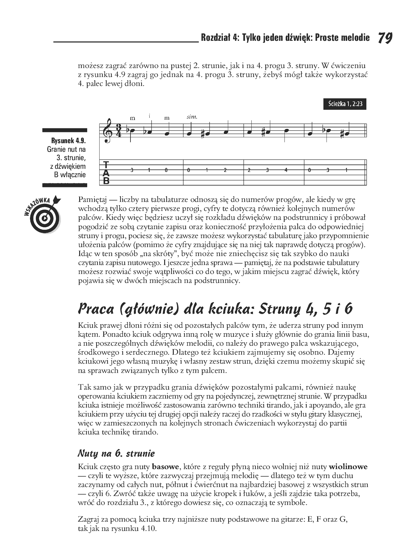 Fragment „Gitara klasyczna dla bystrzaków” — strona 15 z 30