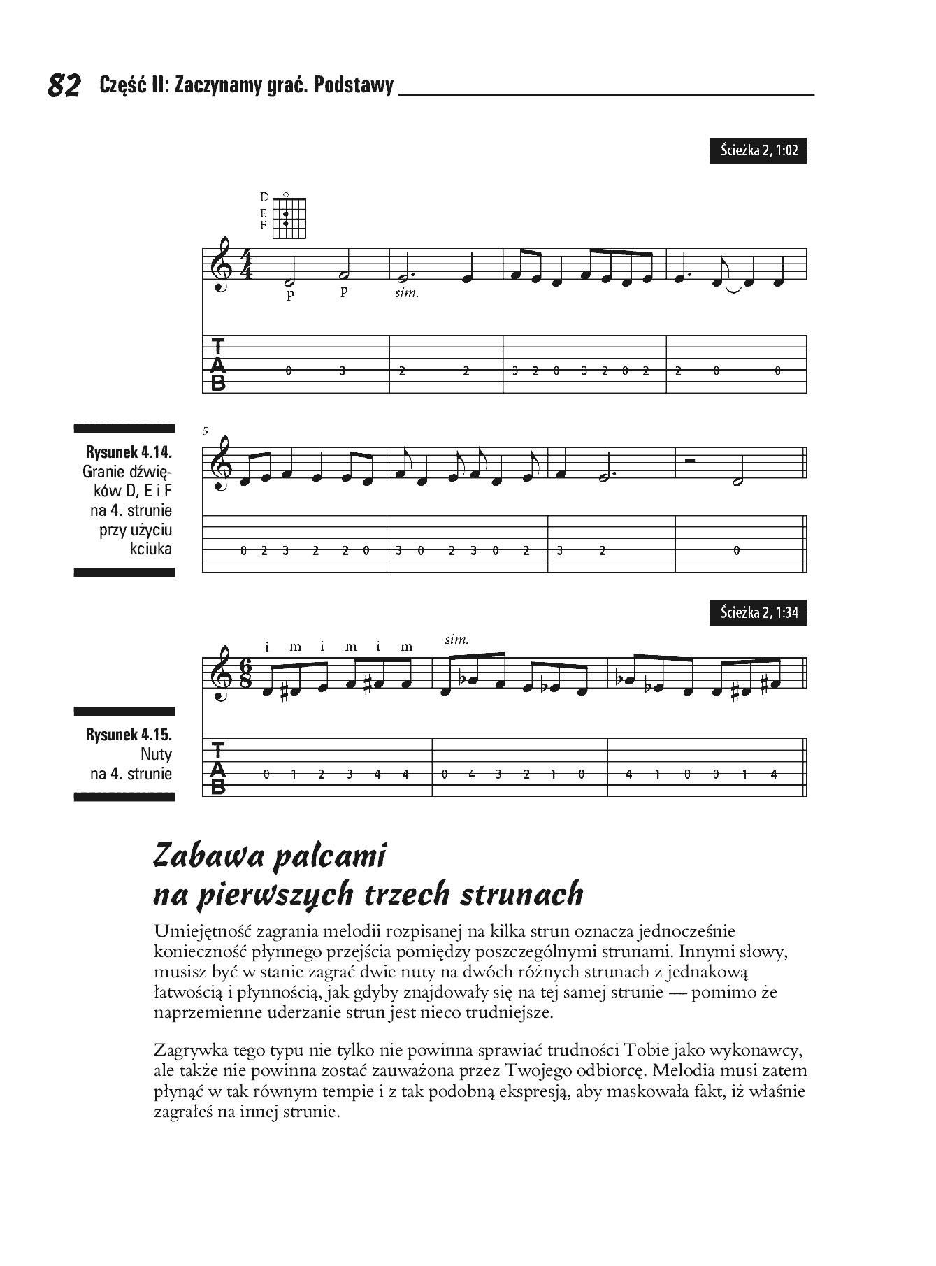 Fragment „Gitara klasyczna dla bystrzaków” — strona 18 z 30