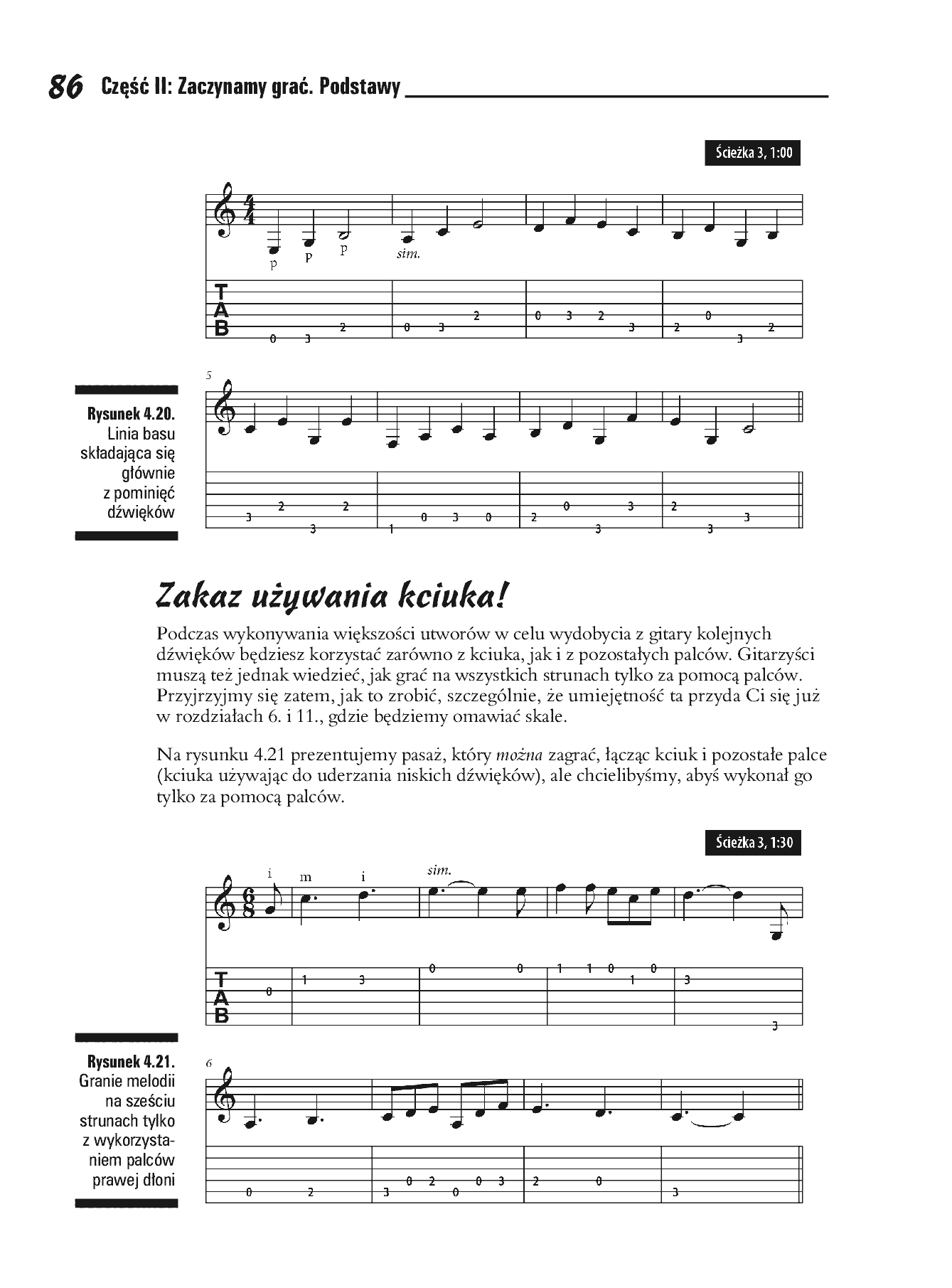 Fragment „Gitara klasyczna dla bystrzaków” — strona 22 z 30