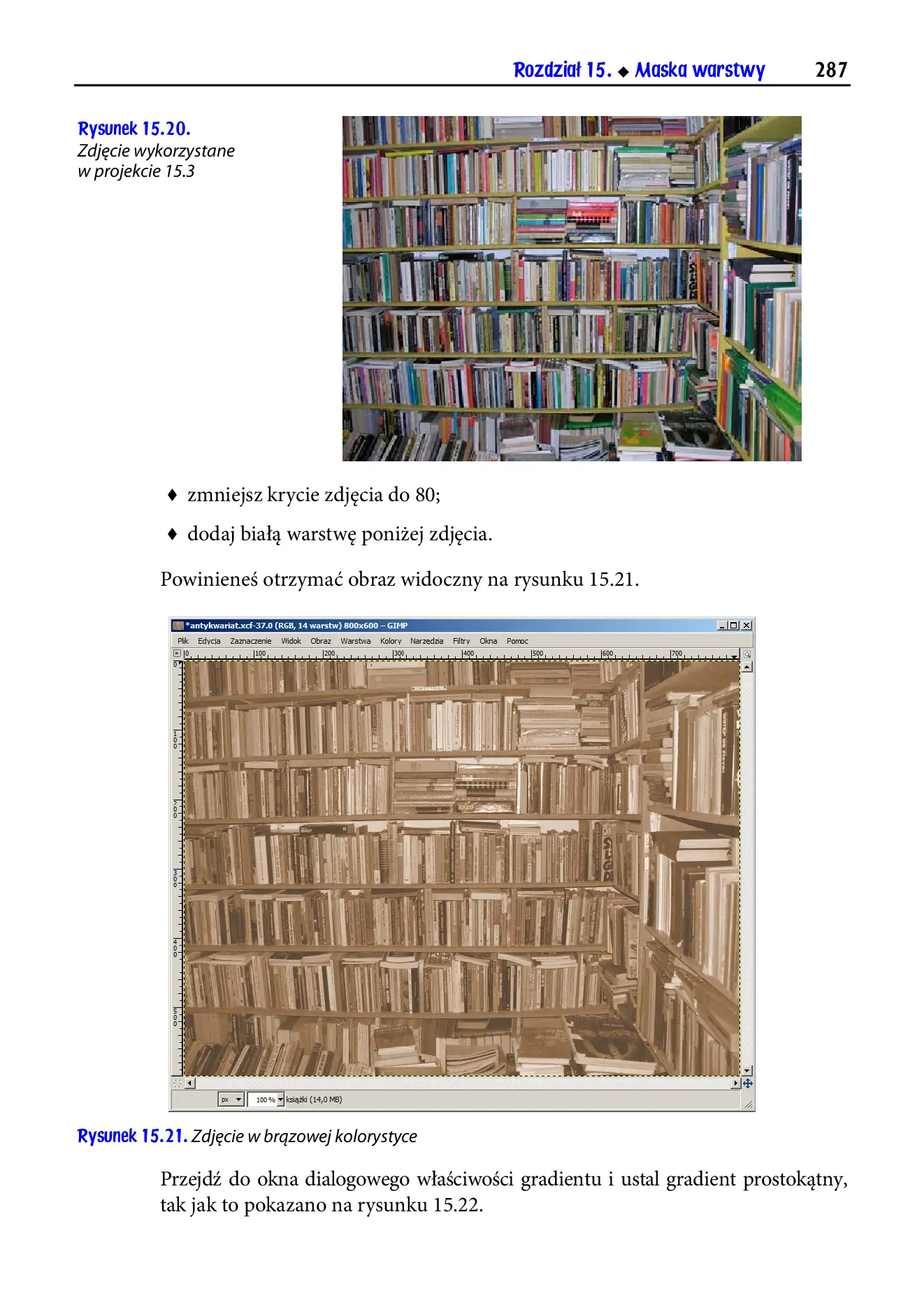 Fragment „GIMP. Praktyczne projekty. Wydanie II” — strona 21 z 30