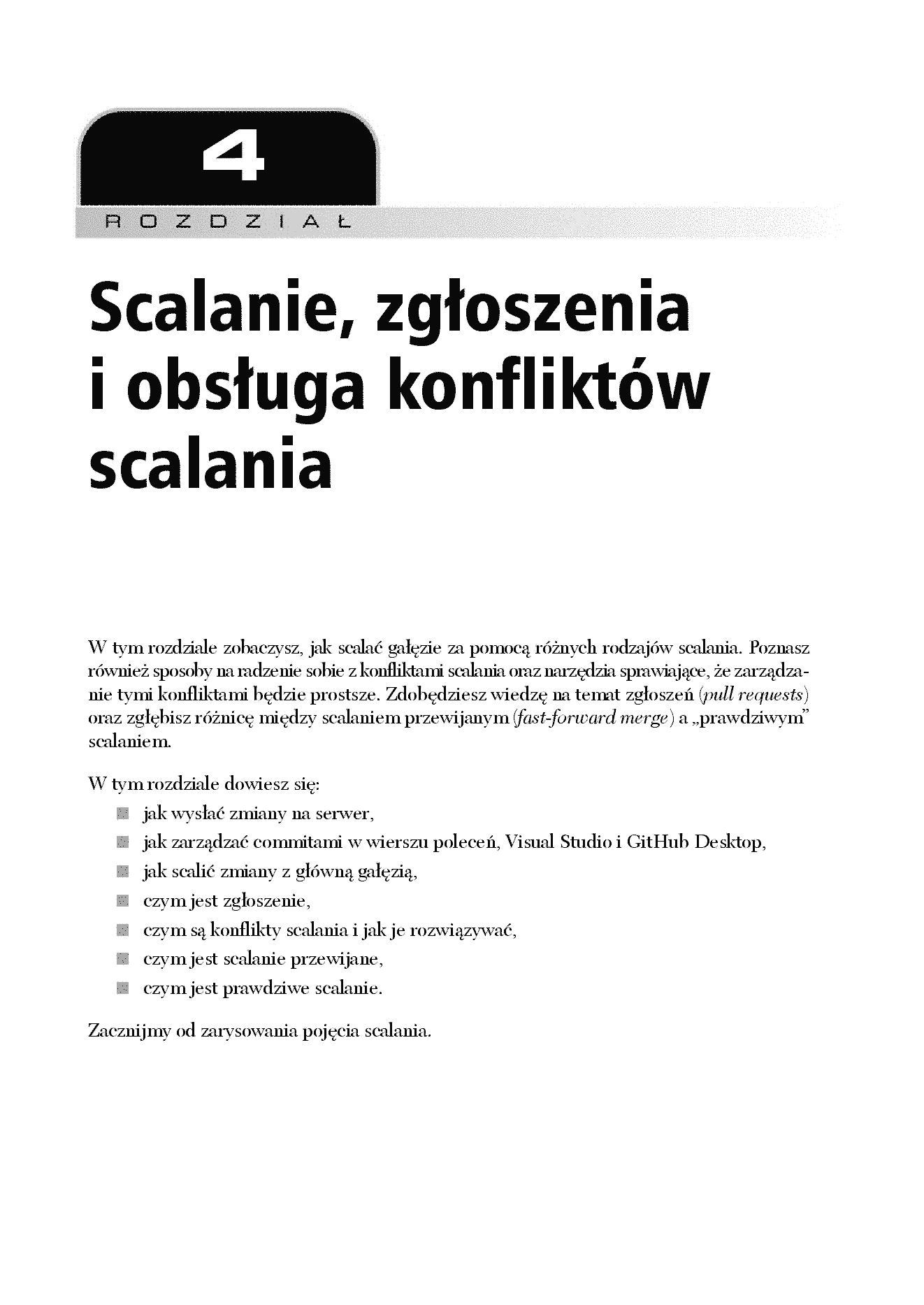 Fragment „Git dla programistów. Efektywna kontrola wersji w projektach programistycznych” — strona 8 z 30