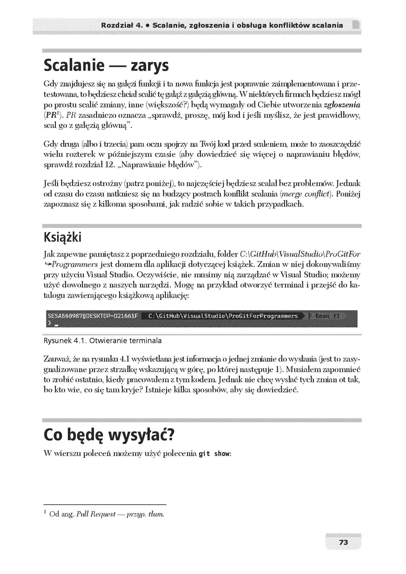 Fragment „Git dla programistów. Efektywna kontrola wersji w projektach programistycznych” — strona 9 z 30