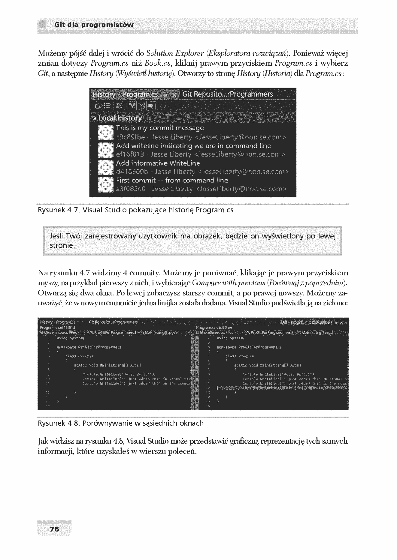 Fragment „Git dla programistów. Efektywna kontrola wersji w projektach programistycznych” — strona 12 z 30