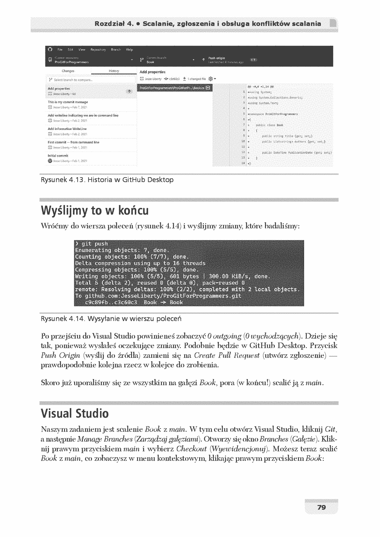 Fragment „Git dla programistów. Efektywna kontrola wersji w projektach programistycznych” — strona 15 z 30