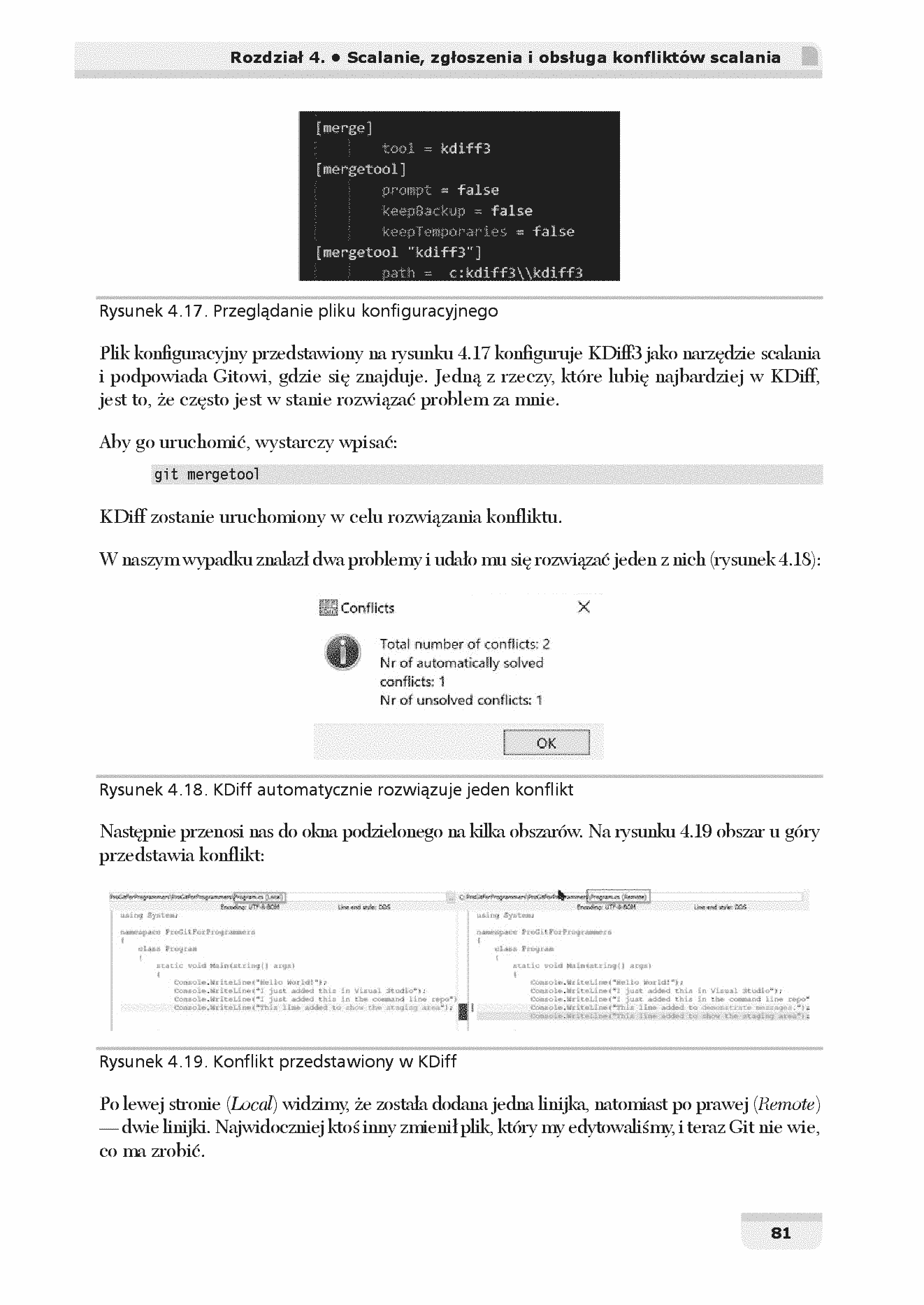 Fragment „Git dla programistów. Efektywna kontrola wersji w projektach programistycznych” — strona 17 z 30