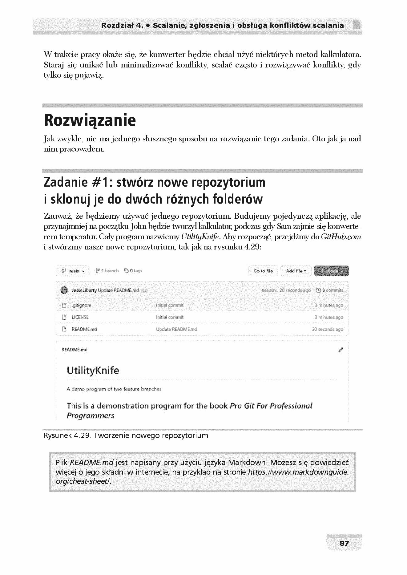 Fragment „Git dla programistów. Efektywna kontrola wersji w projektach programistycznych” — strona 23 z 30