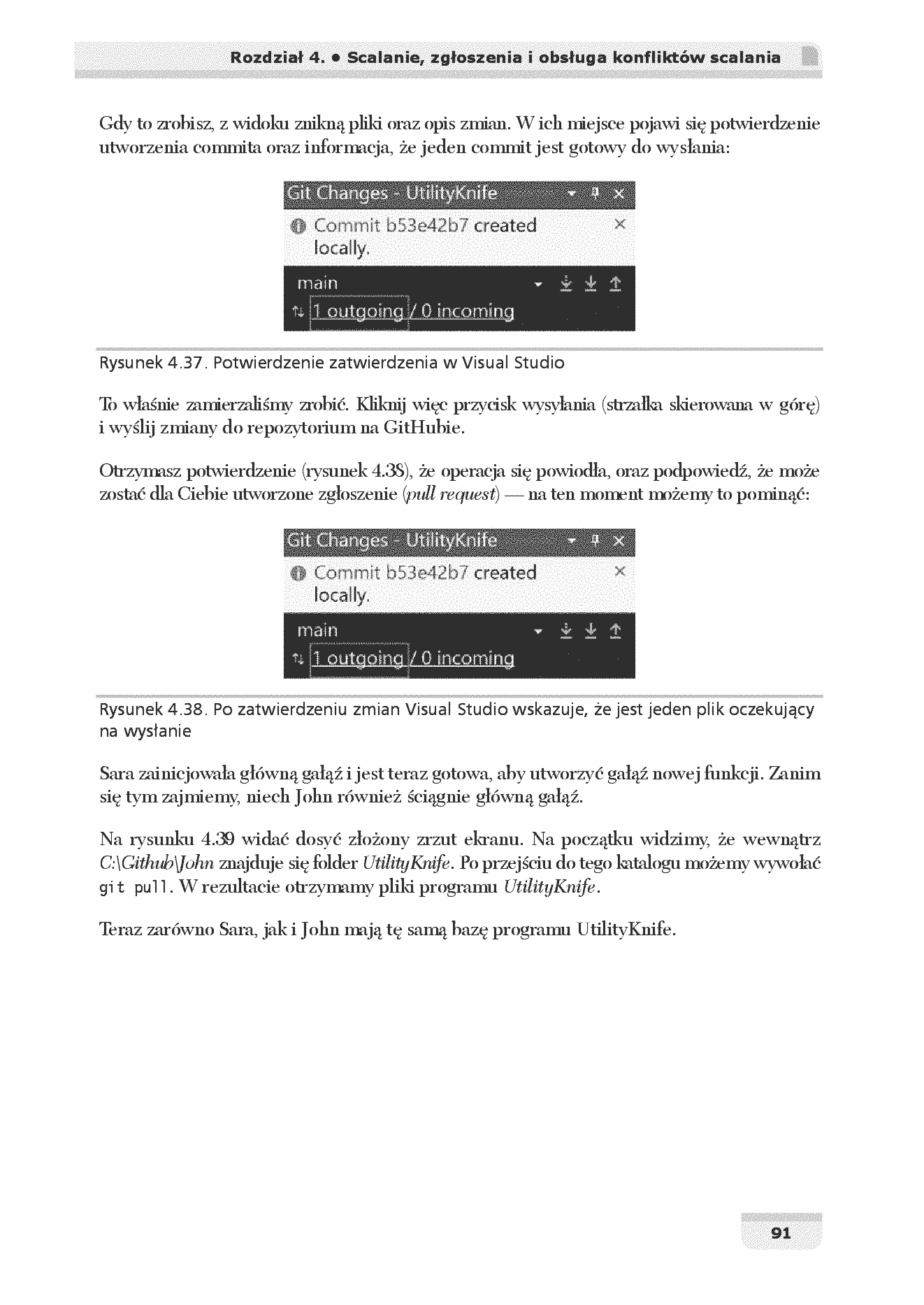 Fragment „Git dla programistów. Efektywna kontrola wersji w projektach programistycznych” — strona 27 z 30