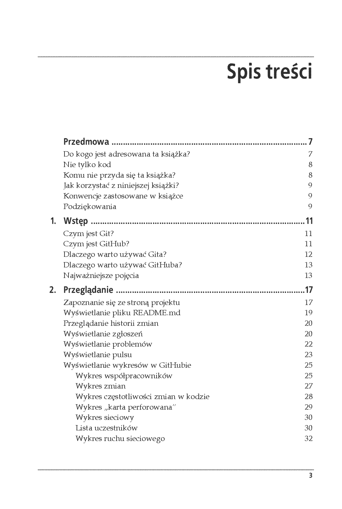 Fragment „GitHub. Przyjazny przewodnik” — strona 3 z 30