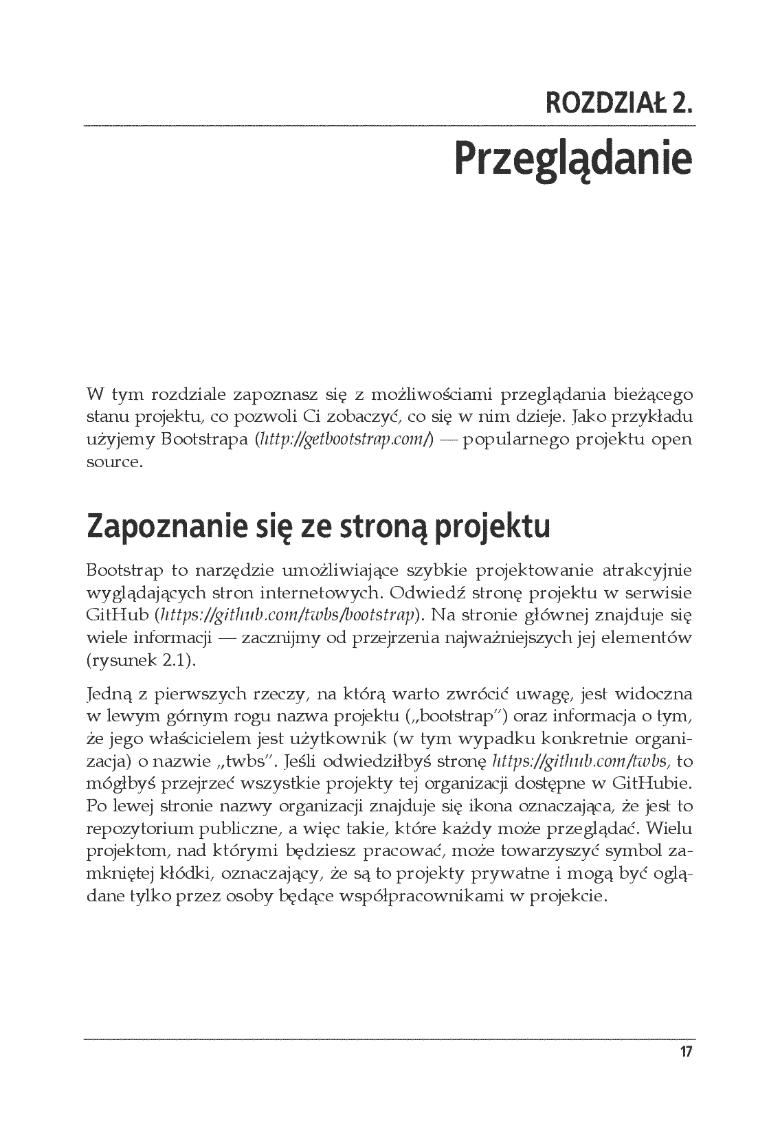 Fragment „GitHub. Przyjazny przewodnik” — strona 7 z 30