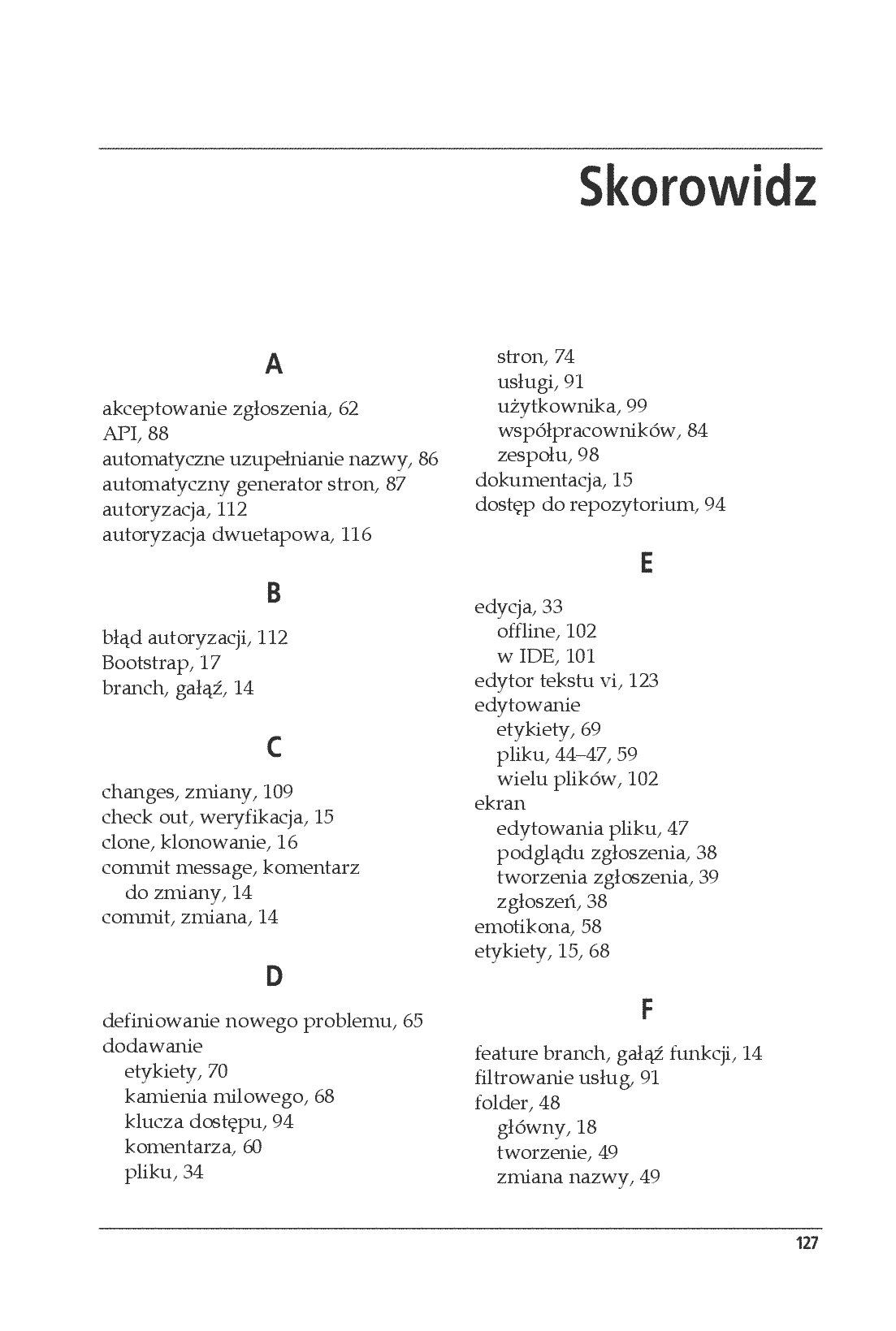 Fragment „GitHub. Przyjazny przewodnik” — strona 23 z 30