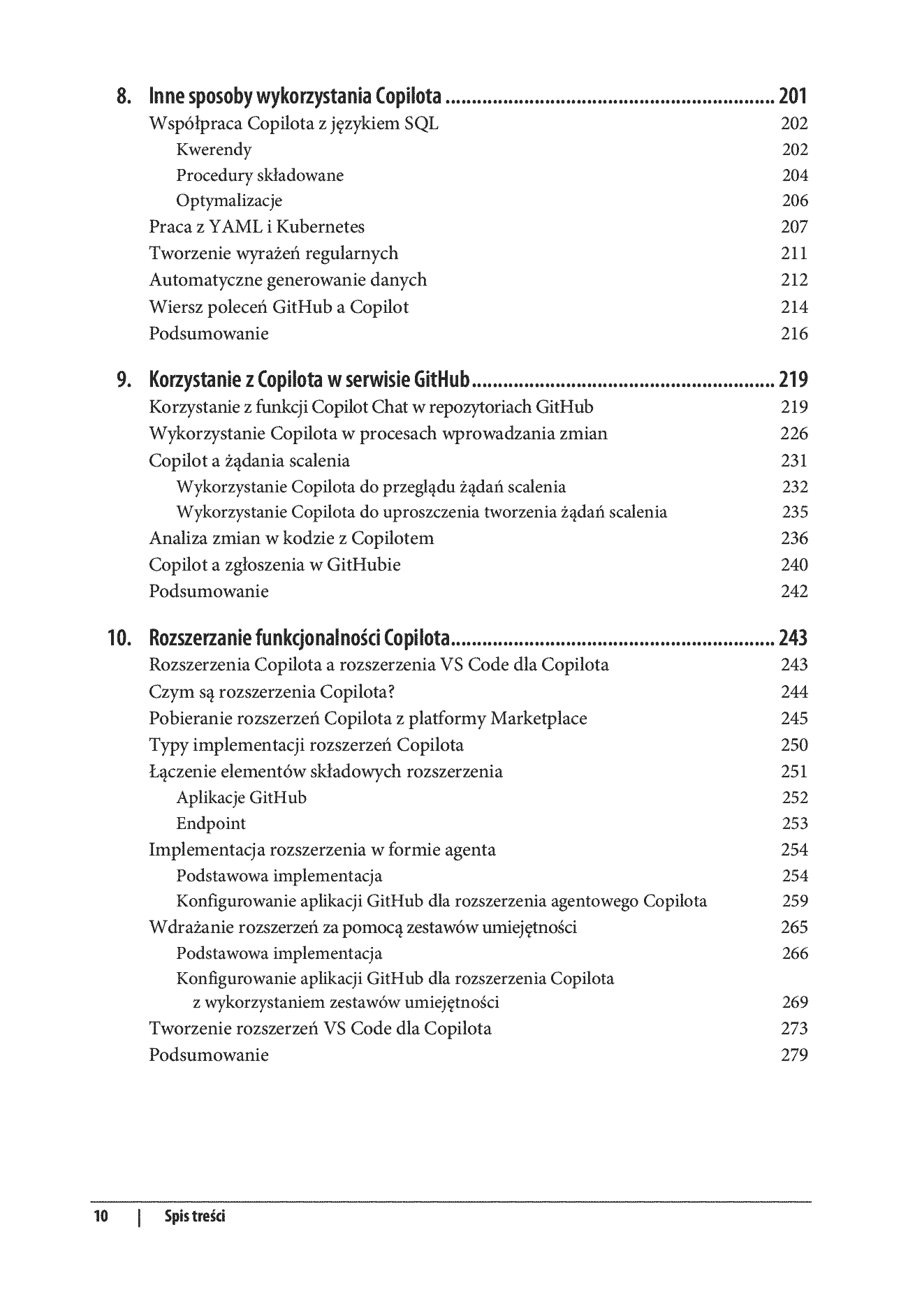 Fragment „GitHub Copilot. Wprowadzenie. Efektywne programowanie z asystentem AI” — strona 6 z 30