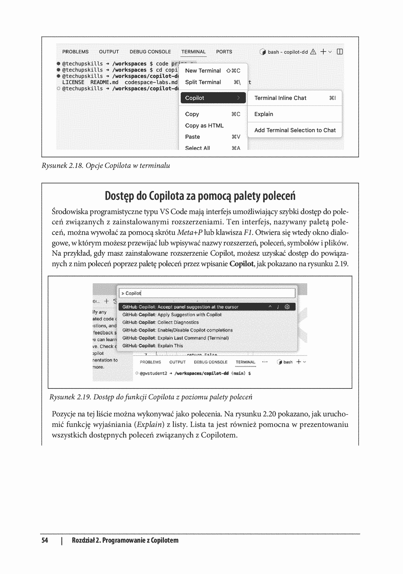 Fragment „GitHub Copilot. Wprowadzenie. Efektywne programowanie z asystentem AI” — strona 20 z 30
