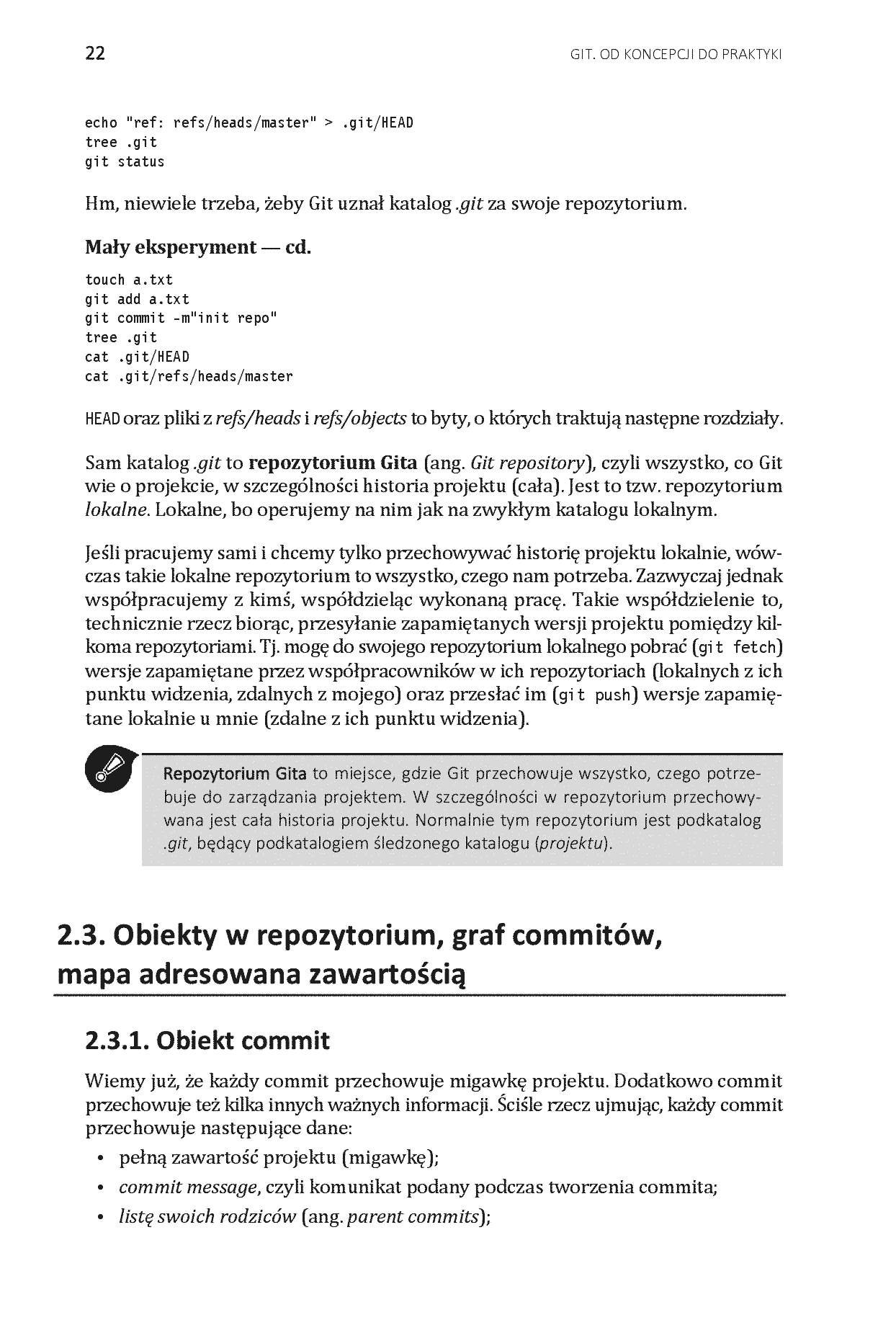 Fragment „Git. Od koncepcji do praktyki” — strona 12 z 18