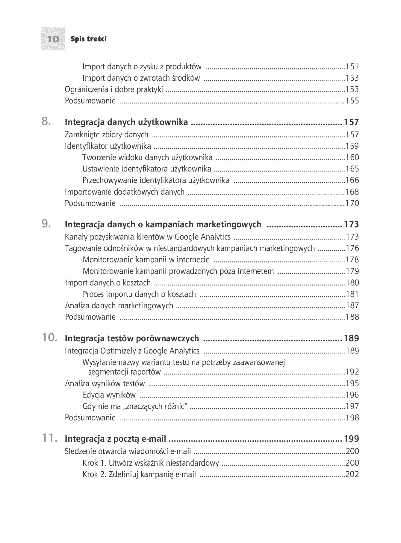 Fragment „Google Analytics. Integracja i analiza danych” — strona 6 z 30
