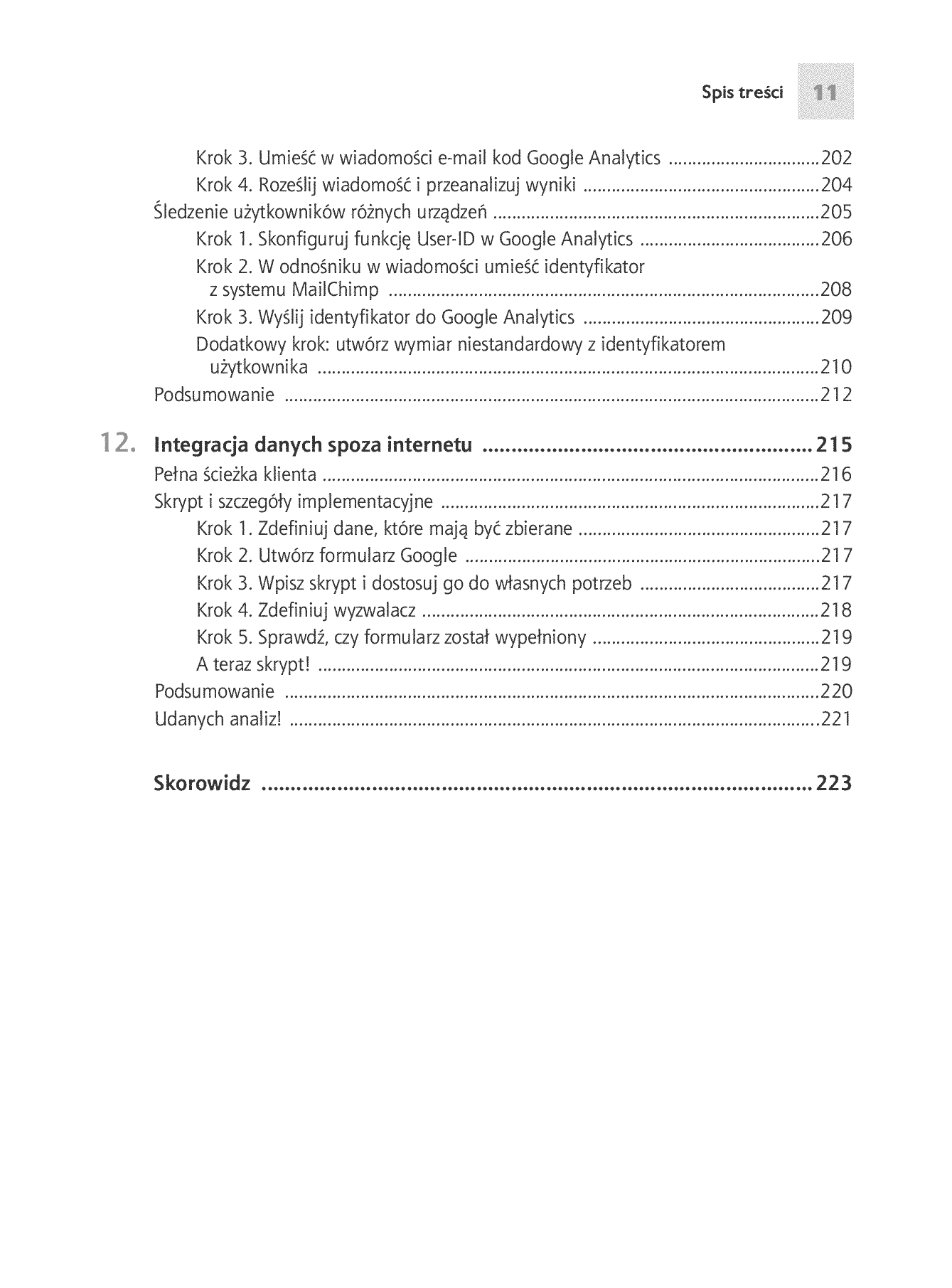 Fragment „Google Analytics. Integracja i analiza danych” — strona 7 z 30