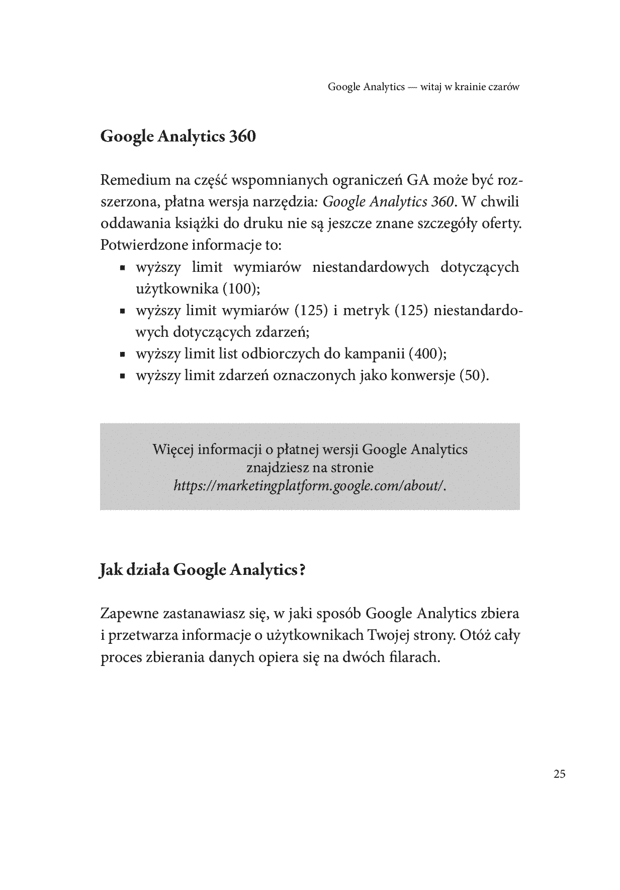 Fragment „Google Analytics dla marketingowców. Wydanie III” — strona 15 z 20