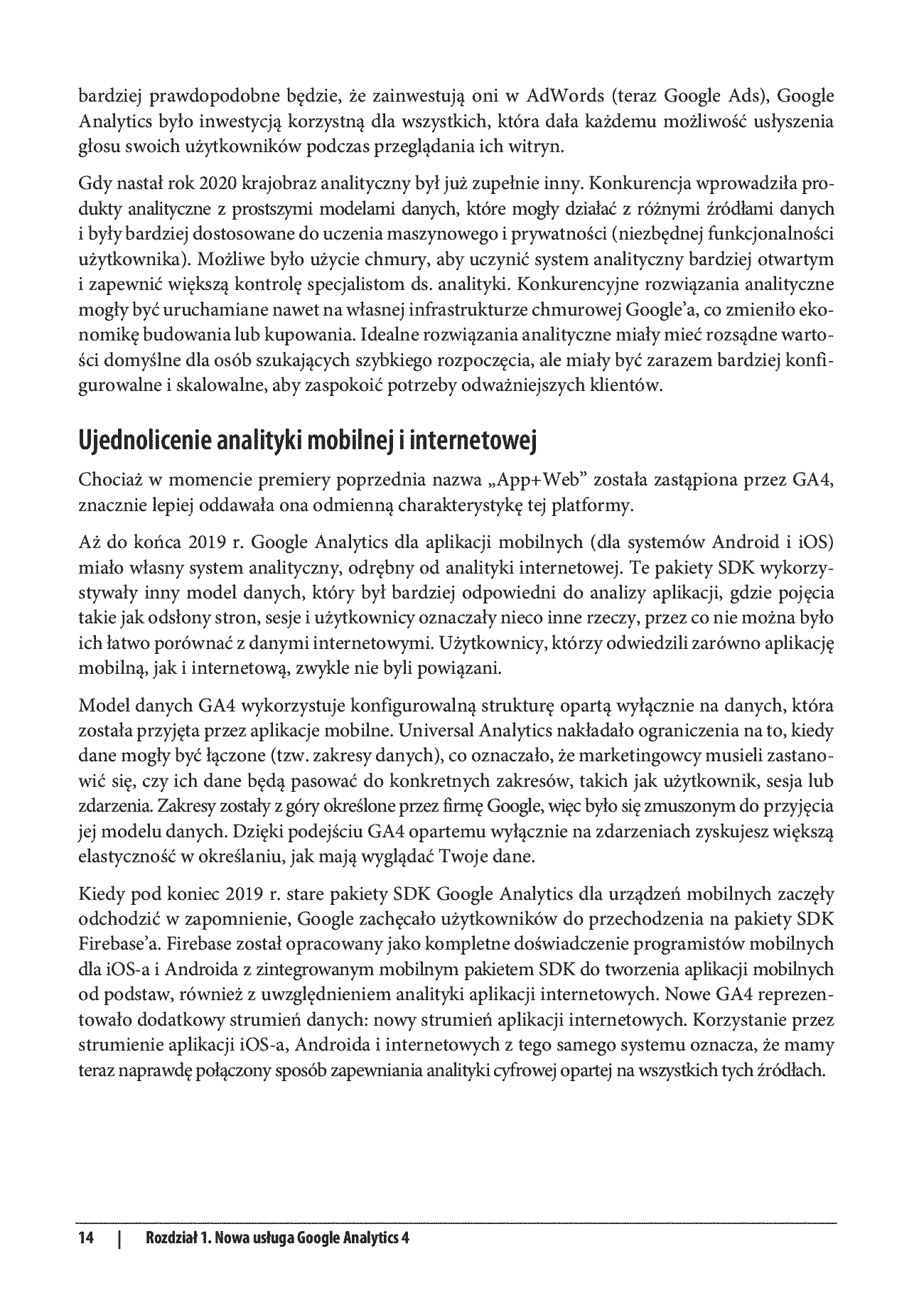 Fragment „Google Analytics od podstaw. Analiza wpływu biznesowego i wyznaczanie trendów” — strona 10 z 30