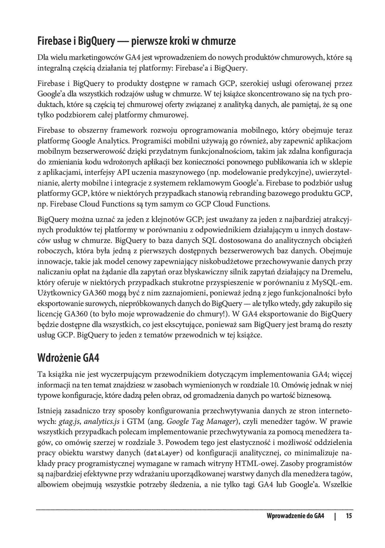 Fragment „Google Analytics od podstaw. Analiza wpływu biznesowego i wyznaczanie trendów” — strona 11 z 30
