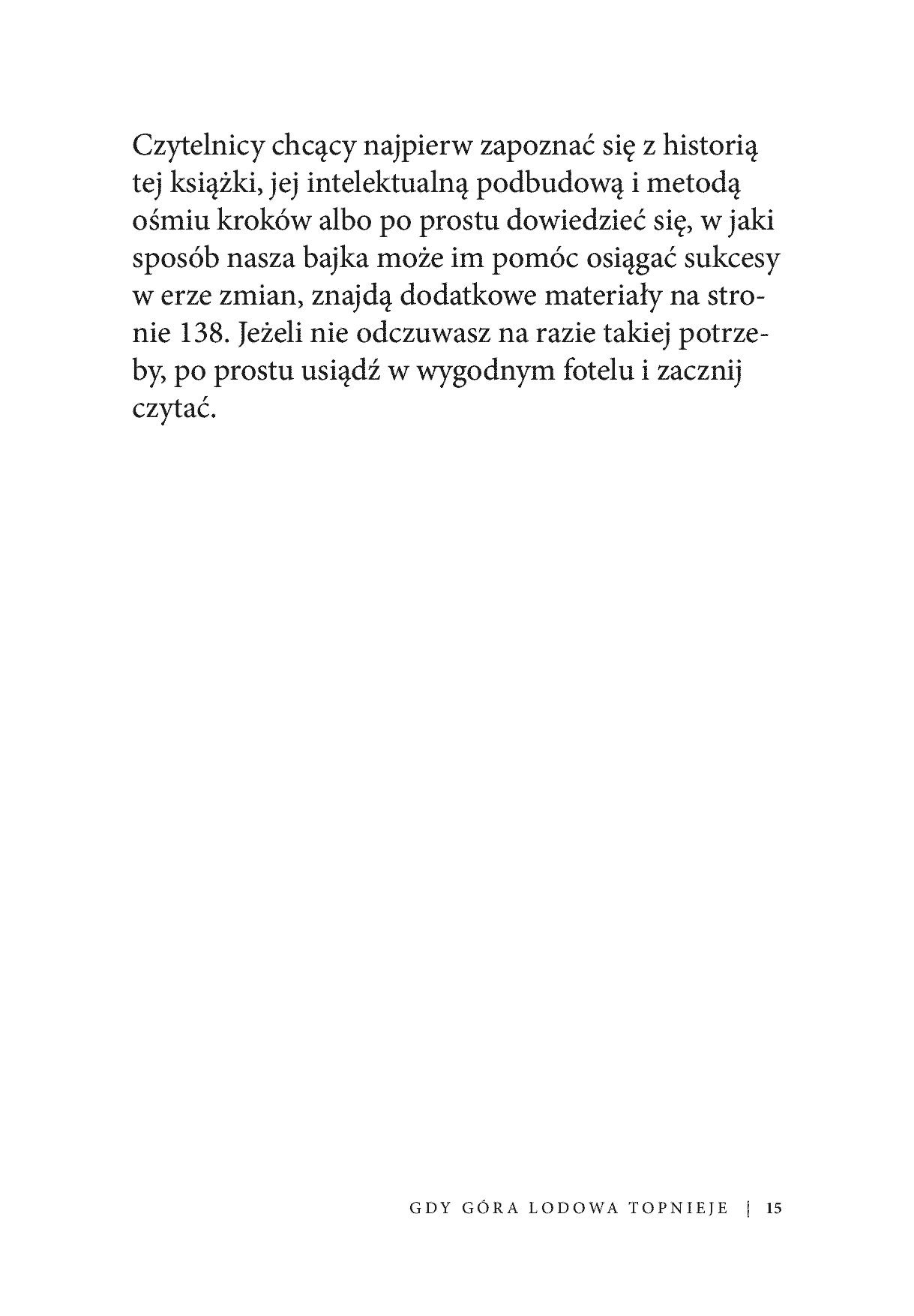 Fragment „Gdy góra lodowa topnieje. Wprowadzanie zmian w każdych okolicznościach” — strona 5 z 22