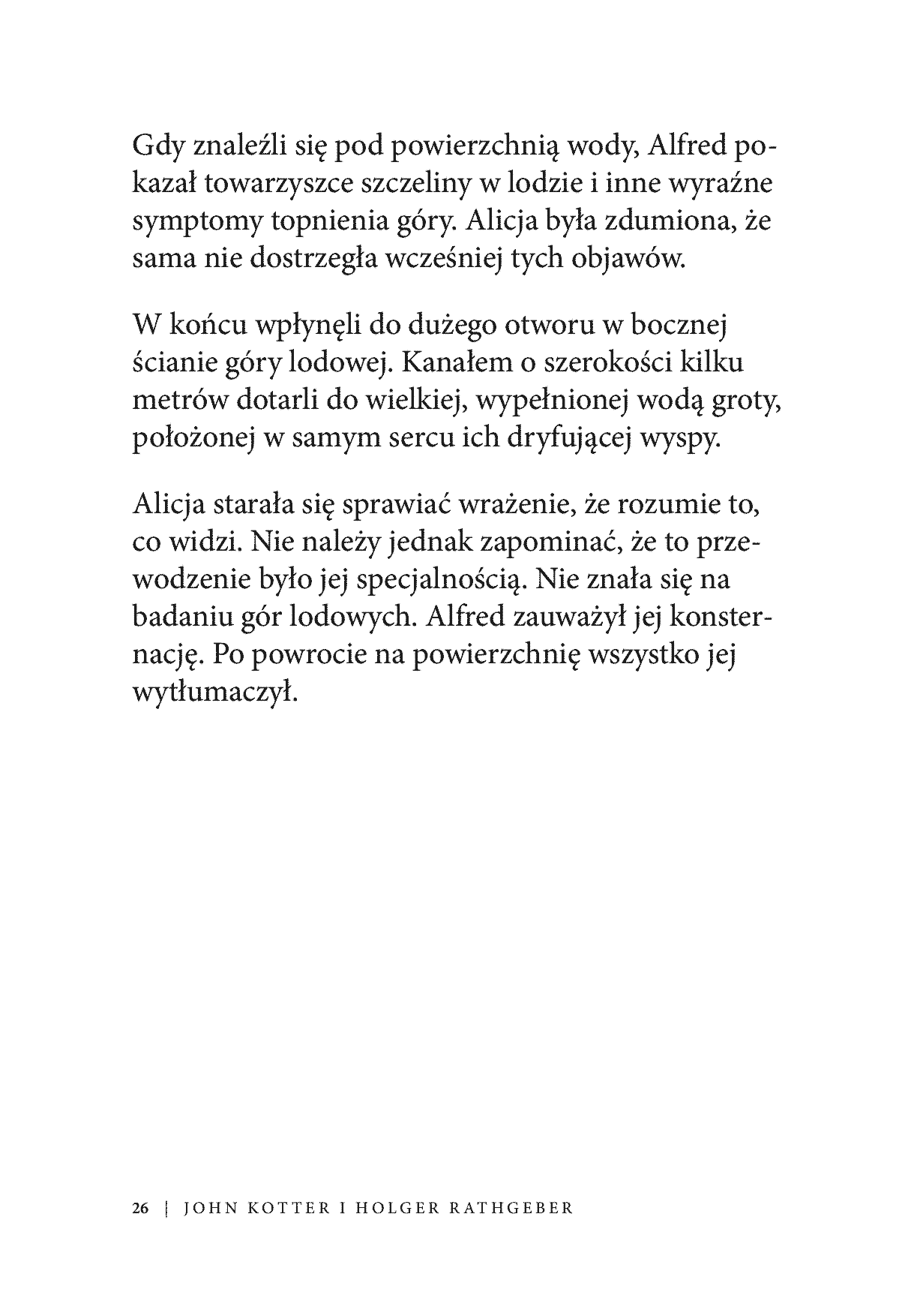 Fragment „Gdy góra lodowa topnieje. Wprowadzanie zmian w każdych okolicznościach” — strona 16 z 22