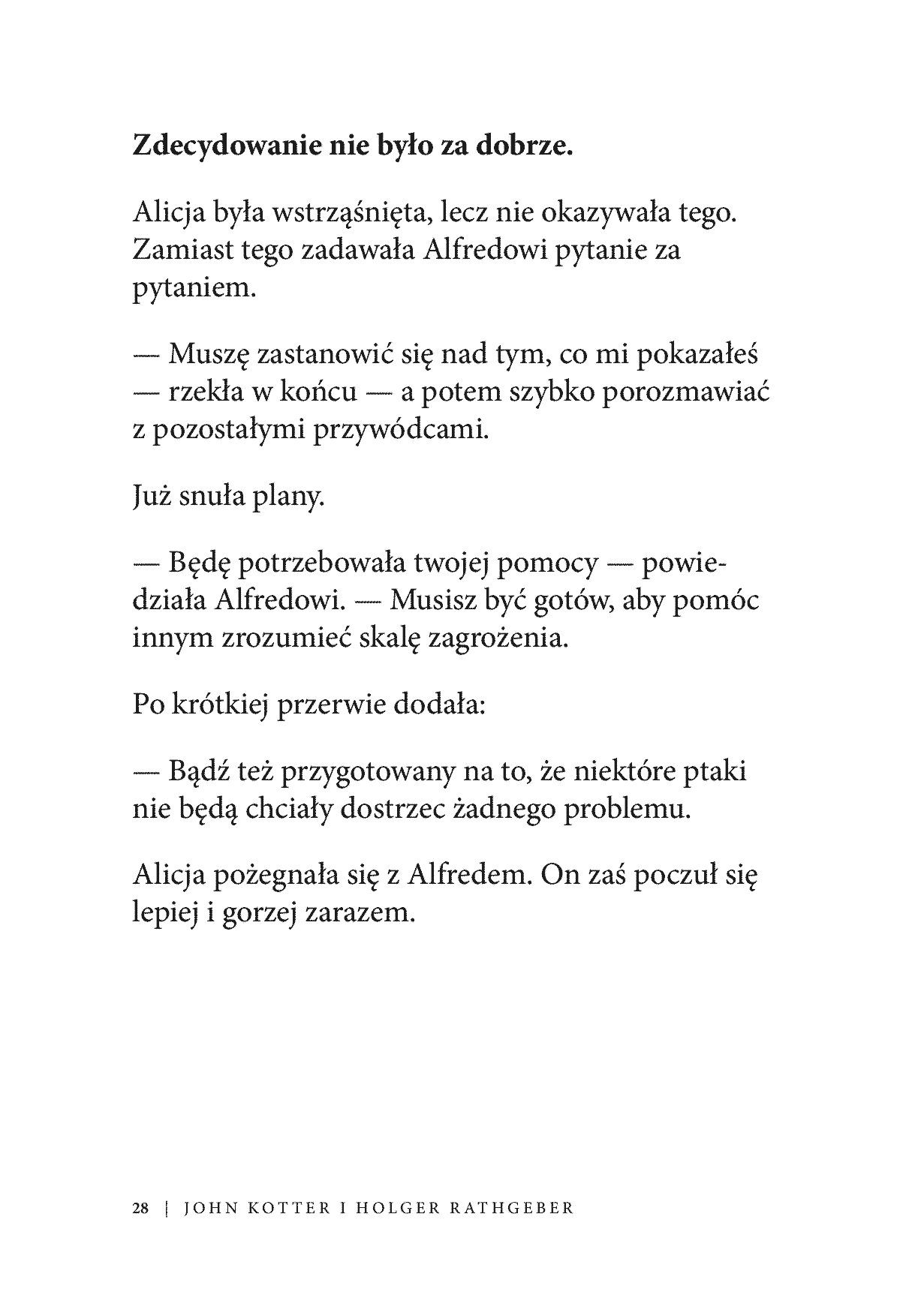 Fragment „Gdy góra lodowa topnieje. Wprowadzanie zmian w każdych okolicznościach” — strona 18 z 22