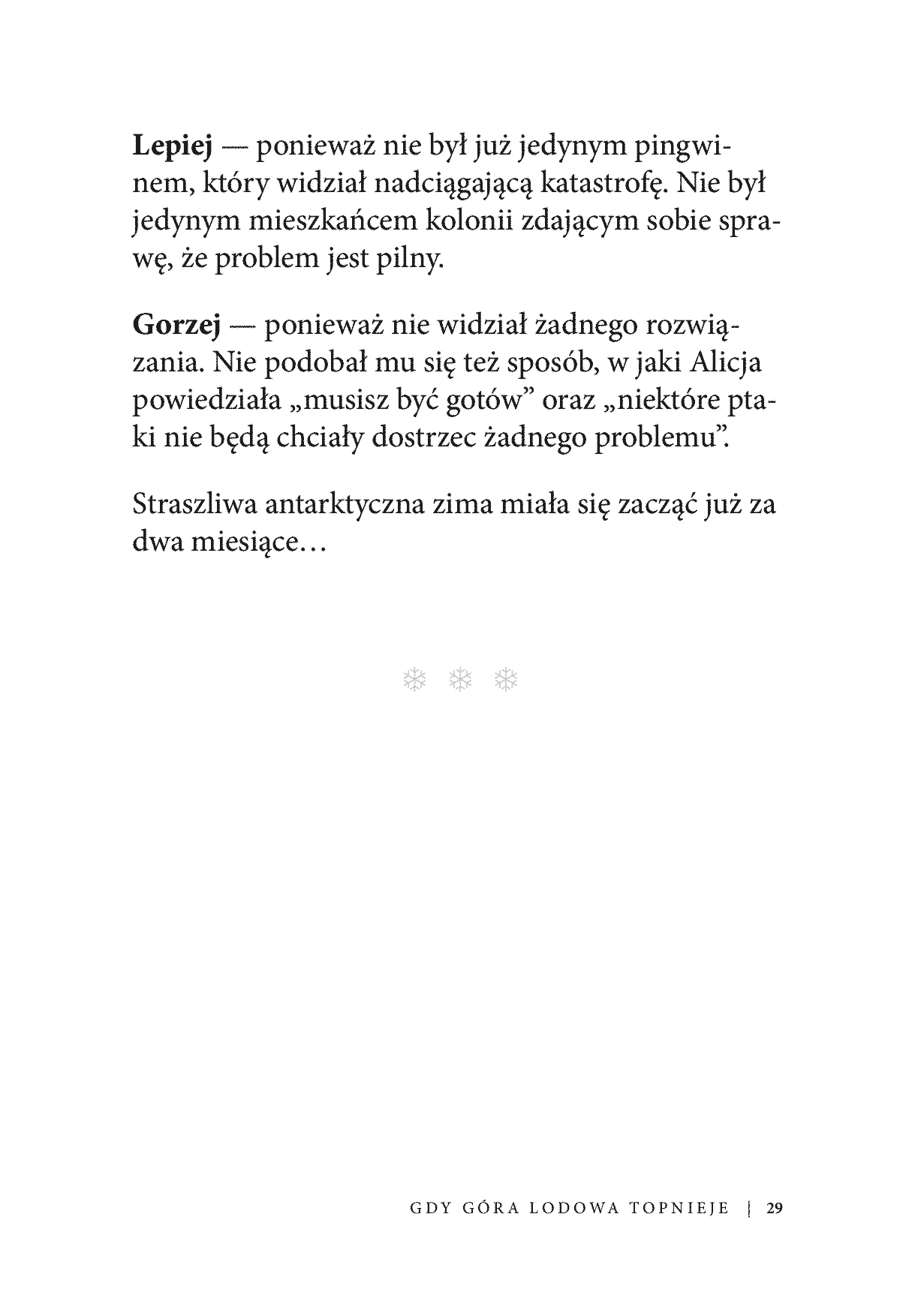 Fragment „Gdy góra lodowa topnieje. Wprowadzanie zmian w każdych okolicznościach” — strona 19 z 22