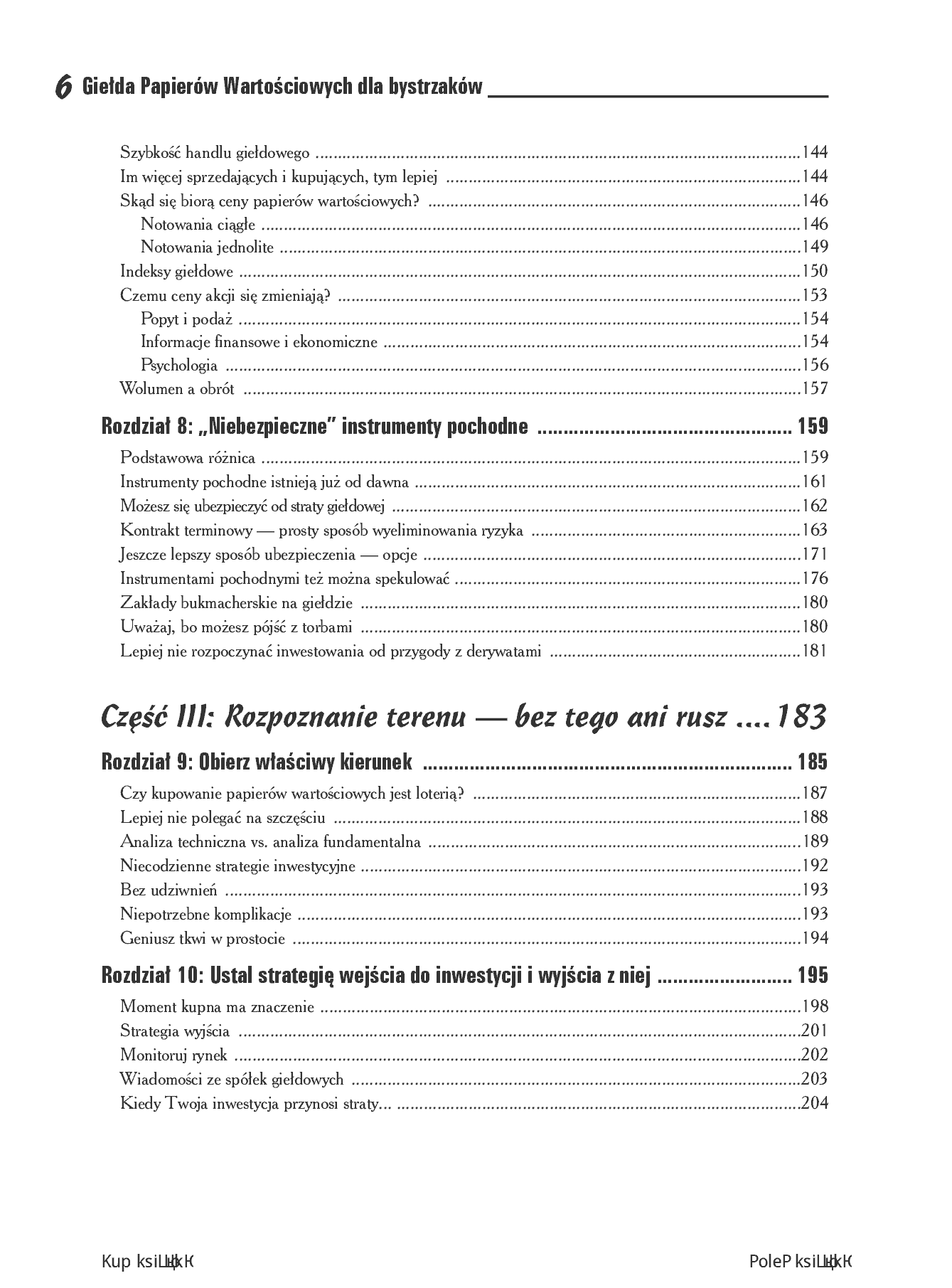 Fragment „Giełda Papierów Wartościowych dla bystrzaków” — strona 6 z 30