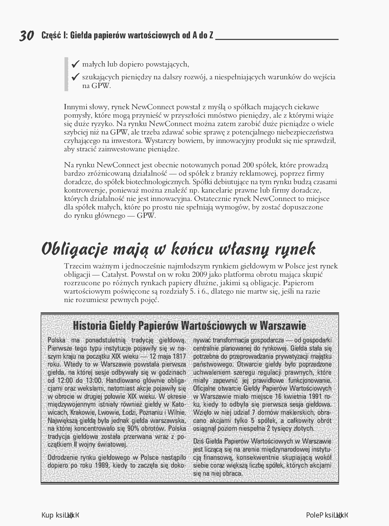 Fragment „Giełda Papierów Wartościowych dla bystrzaków” — strona 18 z 30